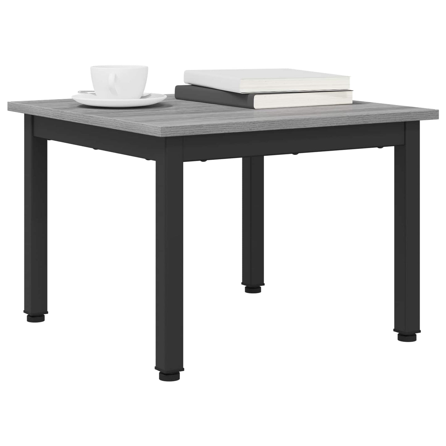 Salontafel Grijs Sonoma 50 x 50 x 36 cm Bewerkt hout is nu te koop bij PeponiXL, paradijselijk wonen!