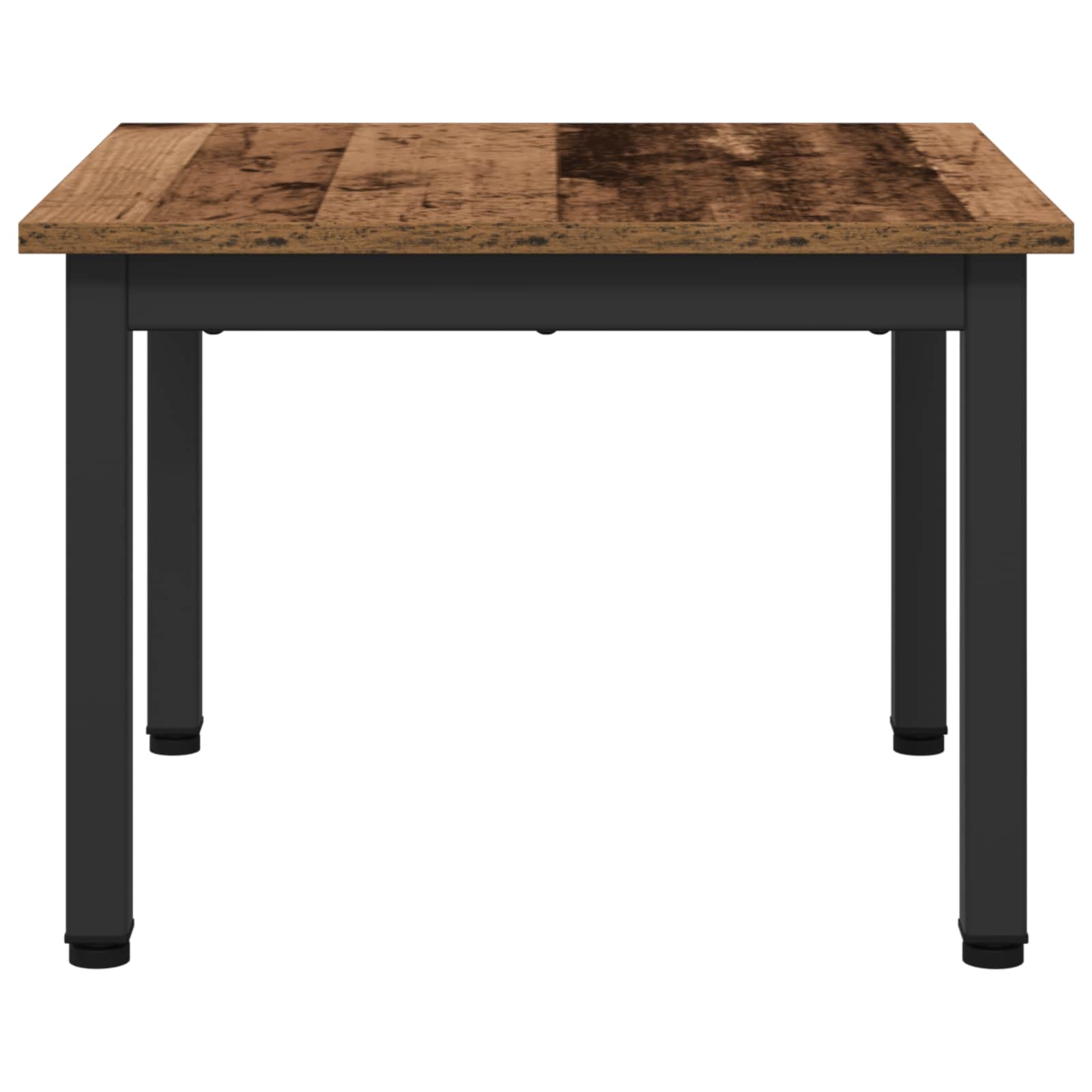 Salontafel Oudhout 50 x 50 x 36 cm Bewerkt hout is nu te koop bij PeponiXL, paradijselijk wonen!