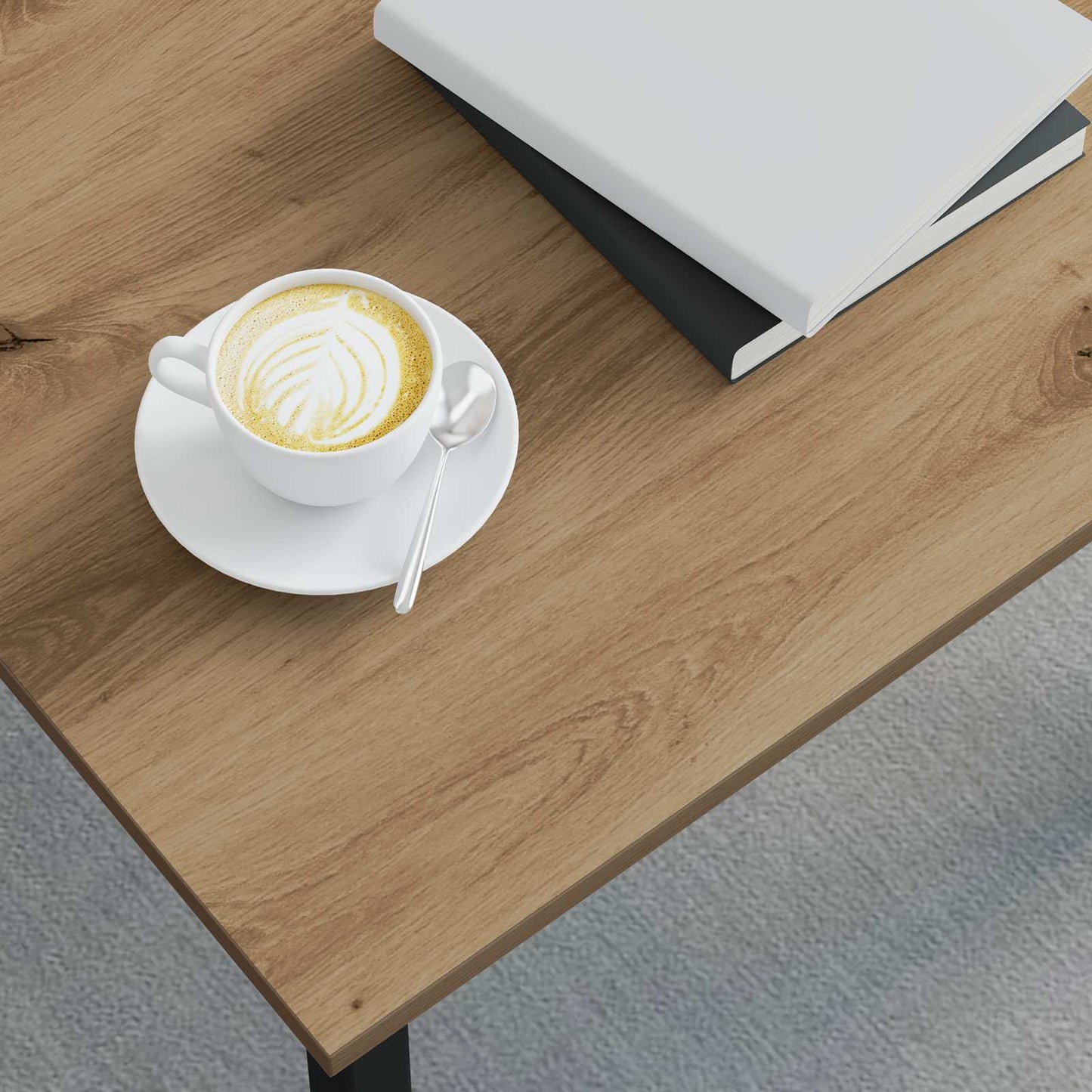 Salontafel Ambachtelijk eiken 50 x 50 x 36 cm Bewerkt hout is nu te koop bij PeponiXL, paradijselijk wonen!
