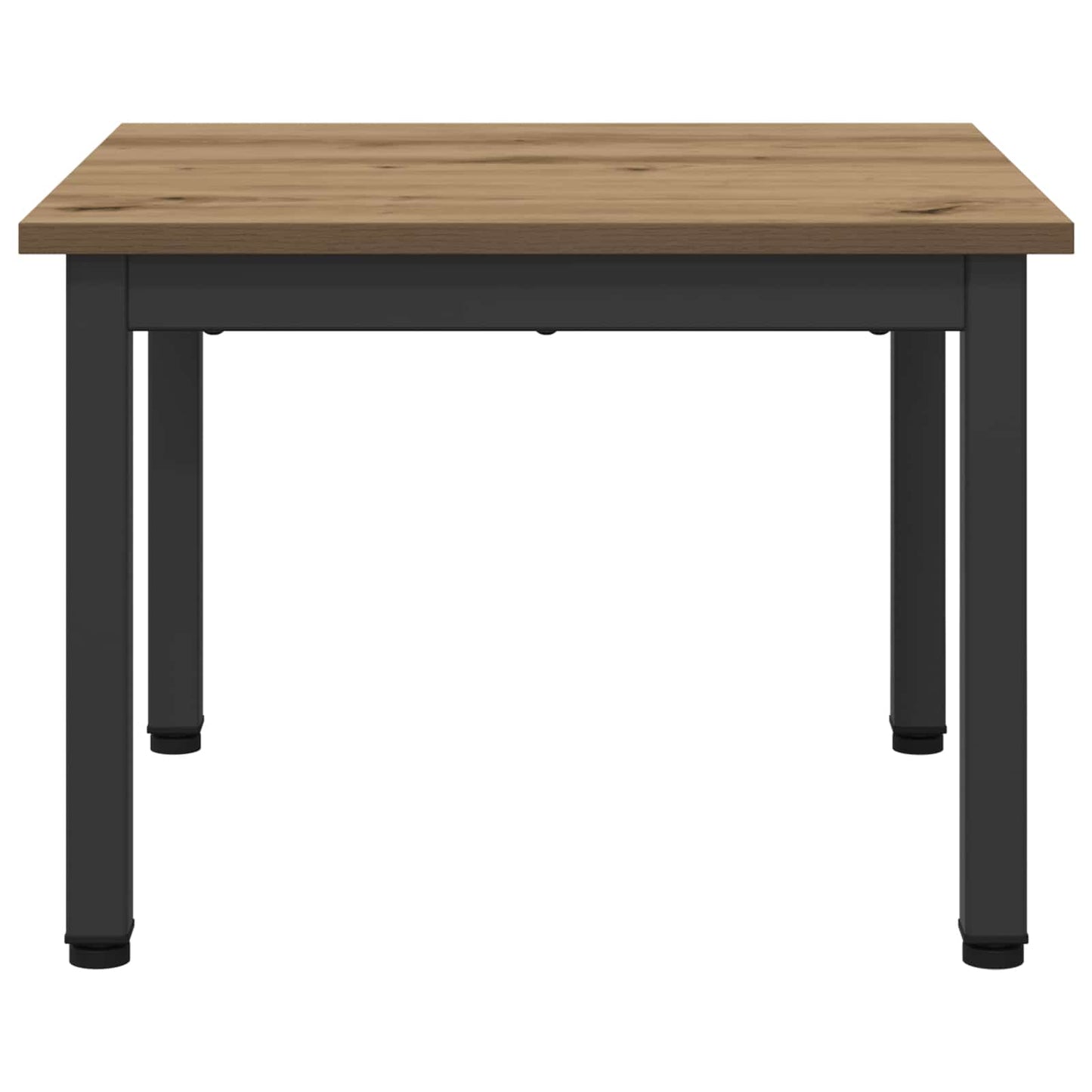 Salontafel Ambachtelijk eiken 50 x 50 x 36 cm Bewerkt hout is nu te koop bij PeponiXL, paradijselijk wonen!
