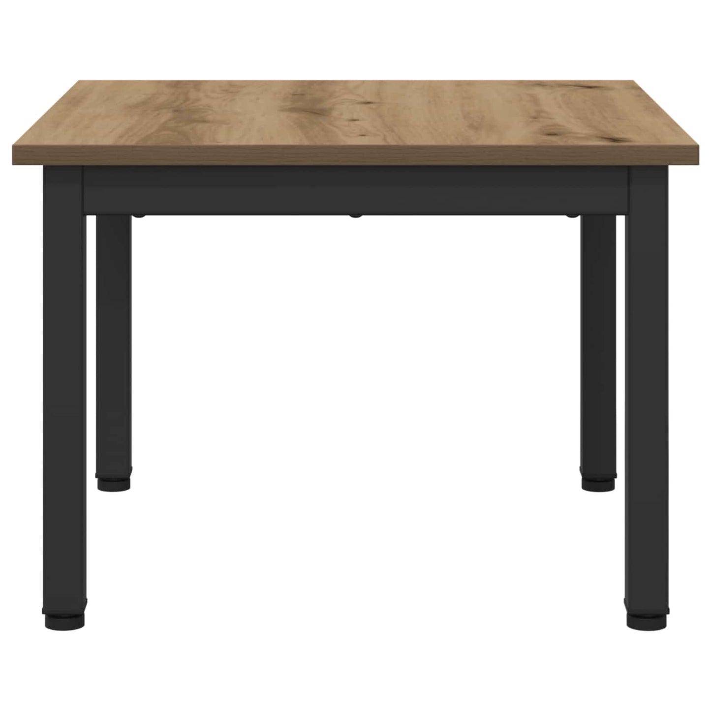 Salontafel Ambachtelijk eiken 50 x 50 x 36 cm Bewerkt hout is nu te koop bij PeponiXL, paradijselijk wonen!