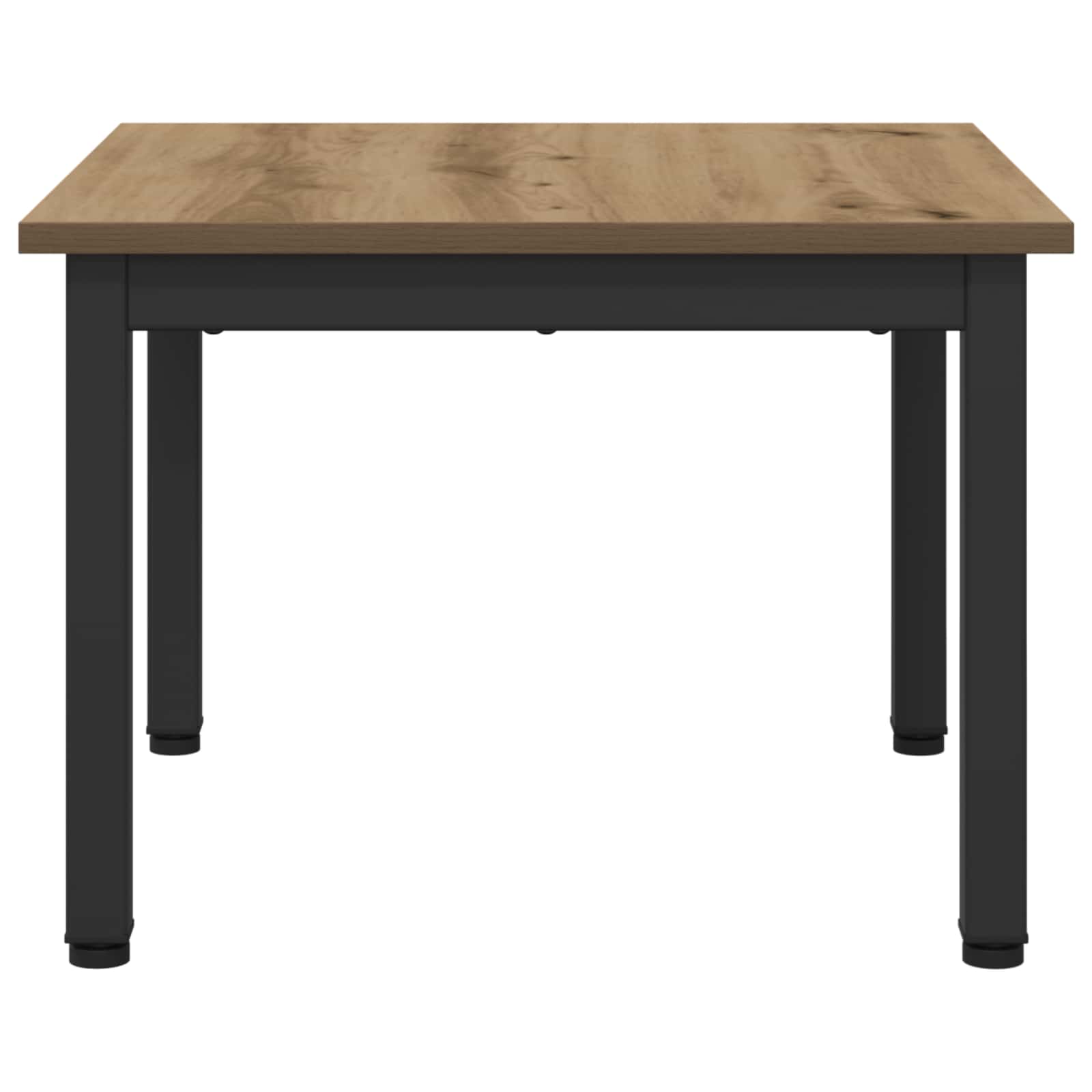 Salontafel Ambachtelijk eiken 50 x 50 x 36 cm Bewerkt hout is nu te koop bij PeponiXL, paradijselijk wonen!