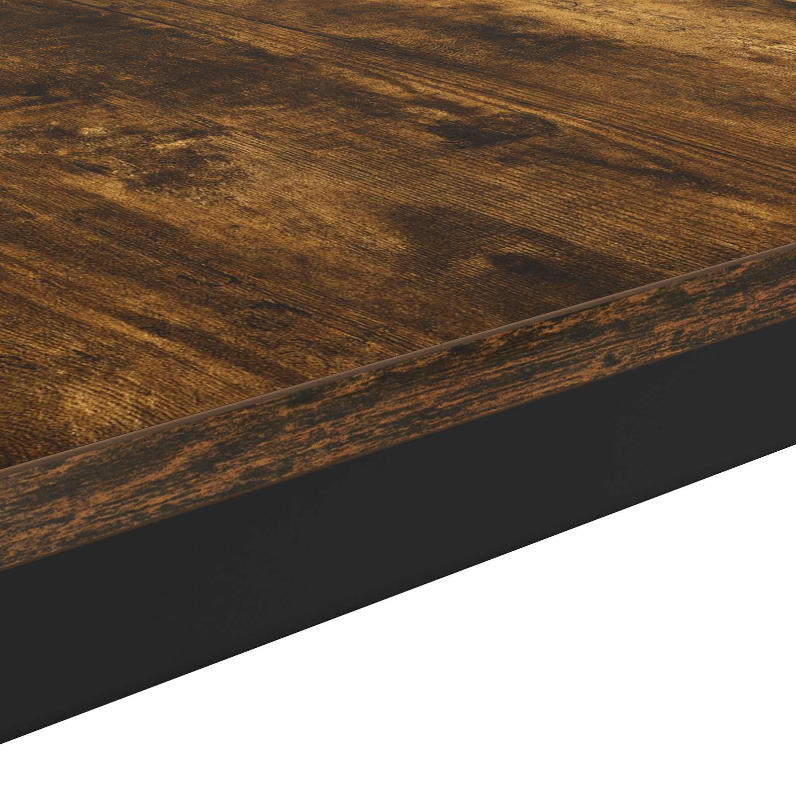Salontafel Rook Eik 60 x 30 x 36 cm Bewerkt hout is nu te koop bij PeponiXL, paradijselijk wonen!