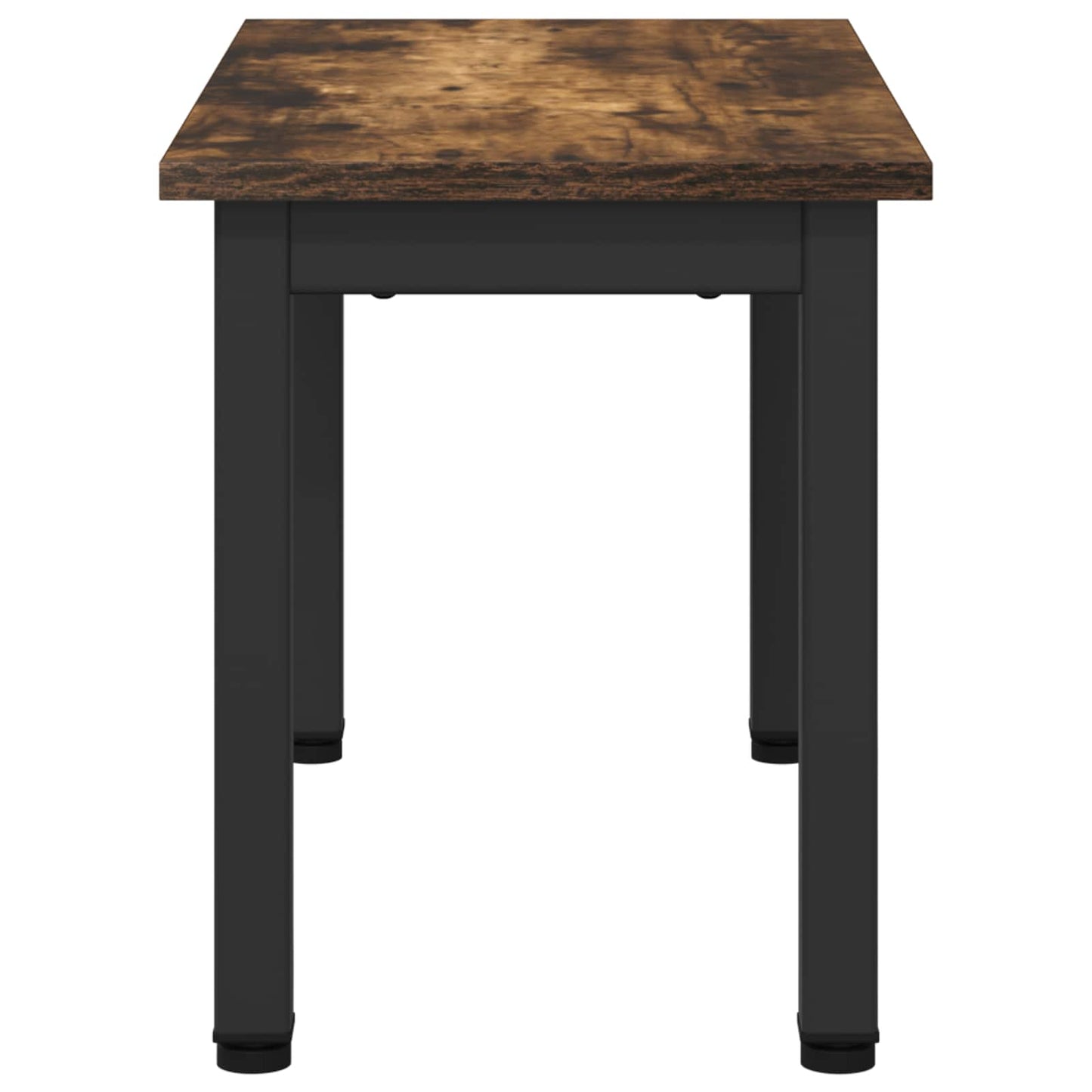 Salontafel Rook Eik 60 x 30 x 36 cm Bewerkt hout is nu te koop bij PeponiXL, paradijselijk wonen!