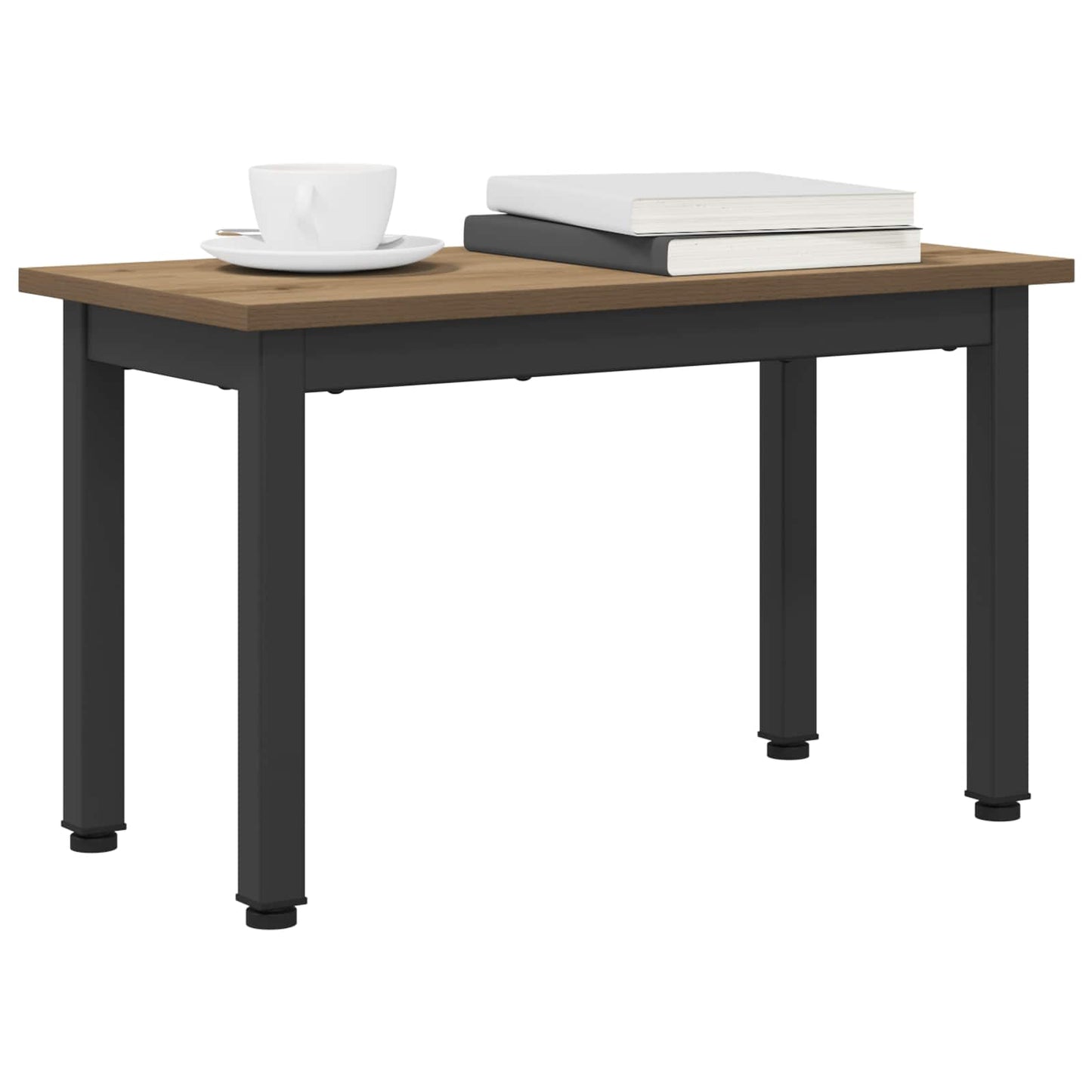 Salontafel Ambachtelijk eiken 60 x 30 x 36 cm Bewerkt hout is nu te koop bij PeponiXL, paradijselijk wonen!