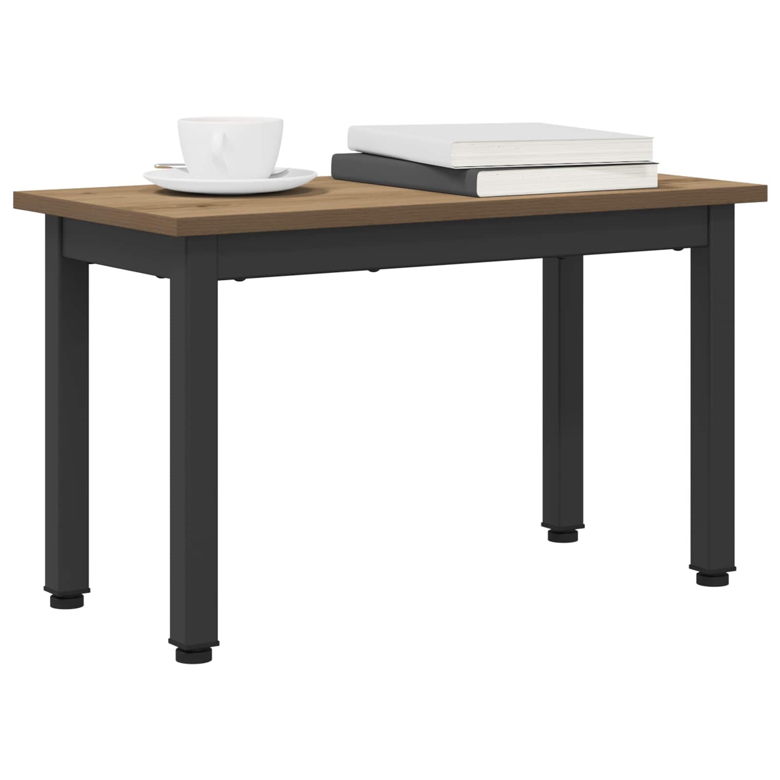 Salontafel Ambachtelijk eiken 60 x 30 x 36 cm Bewerkt hout is nu te koop bij PeponiXL, paradijselijk wonen!