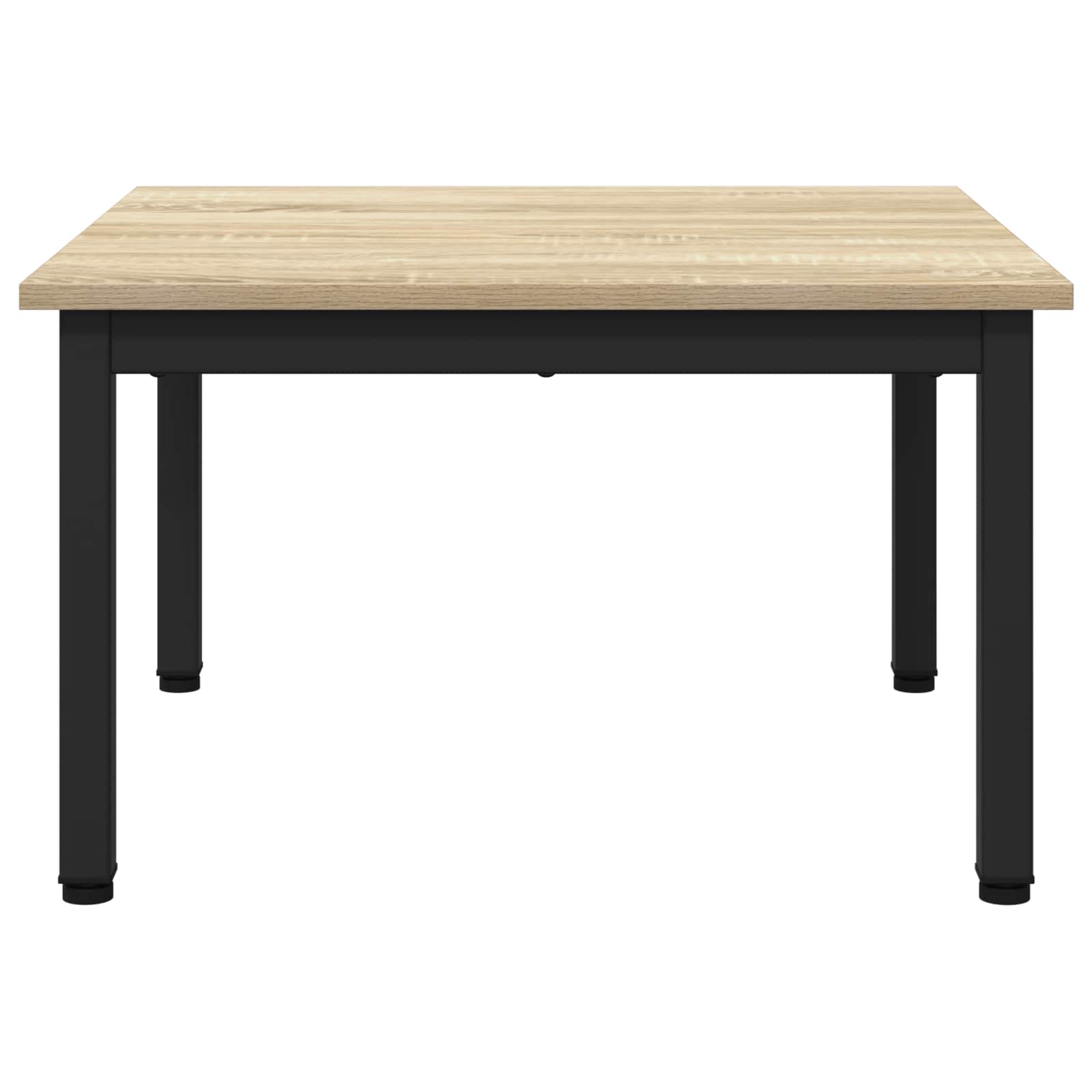 Salontafel Sonoma 60 x 60 x 36 cm Bewerkt hout is nu te koop bij PeponiXL, paradijselijk wonen!