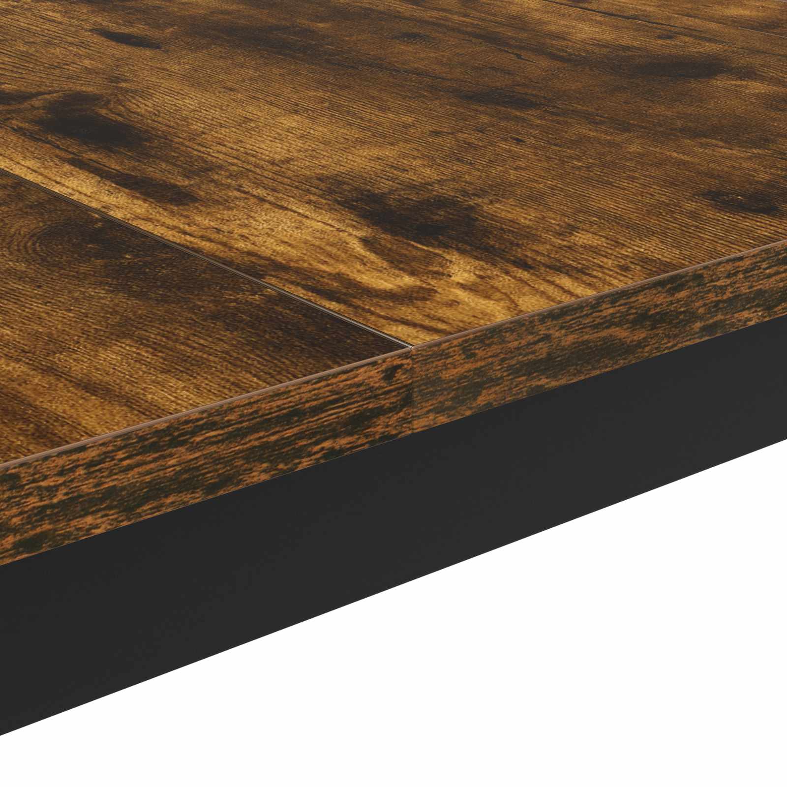 Salontafel Rook Eik 60 x 60 x 36 cm Bewerkt hout is nu te koop bij PeponiXL, paradijselijk wonen!