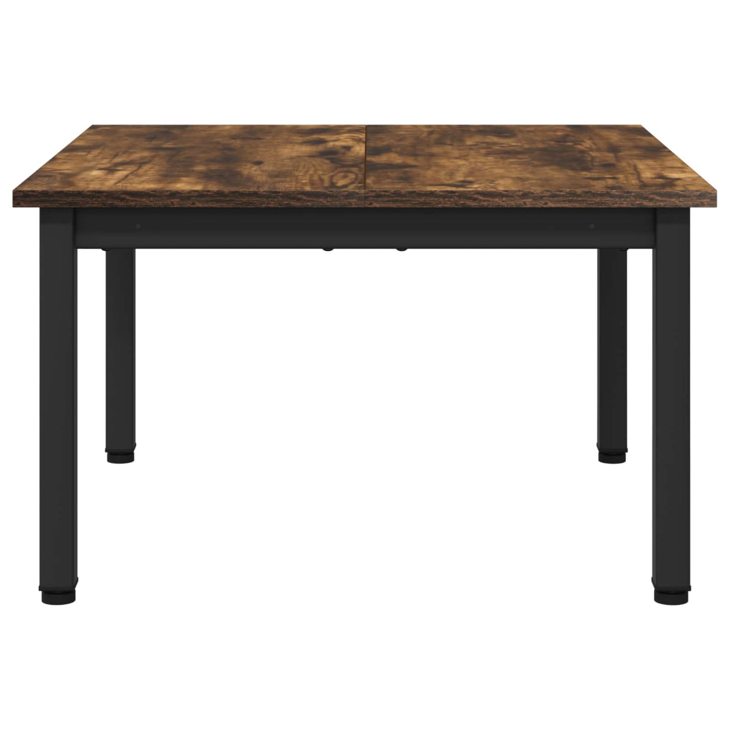 Salontafel Rook Eik 60 x 60 x 36 cm Bewerkt hout is nu te koop bij PeponiXL, paradijselijk wonen!