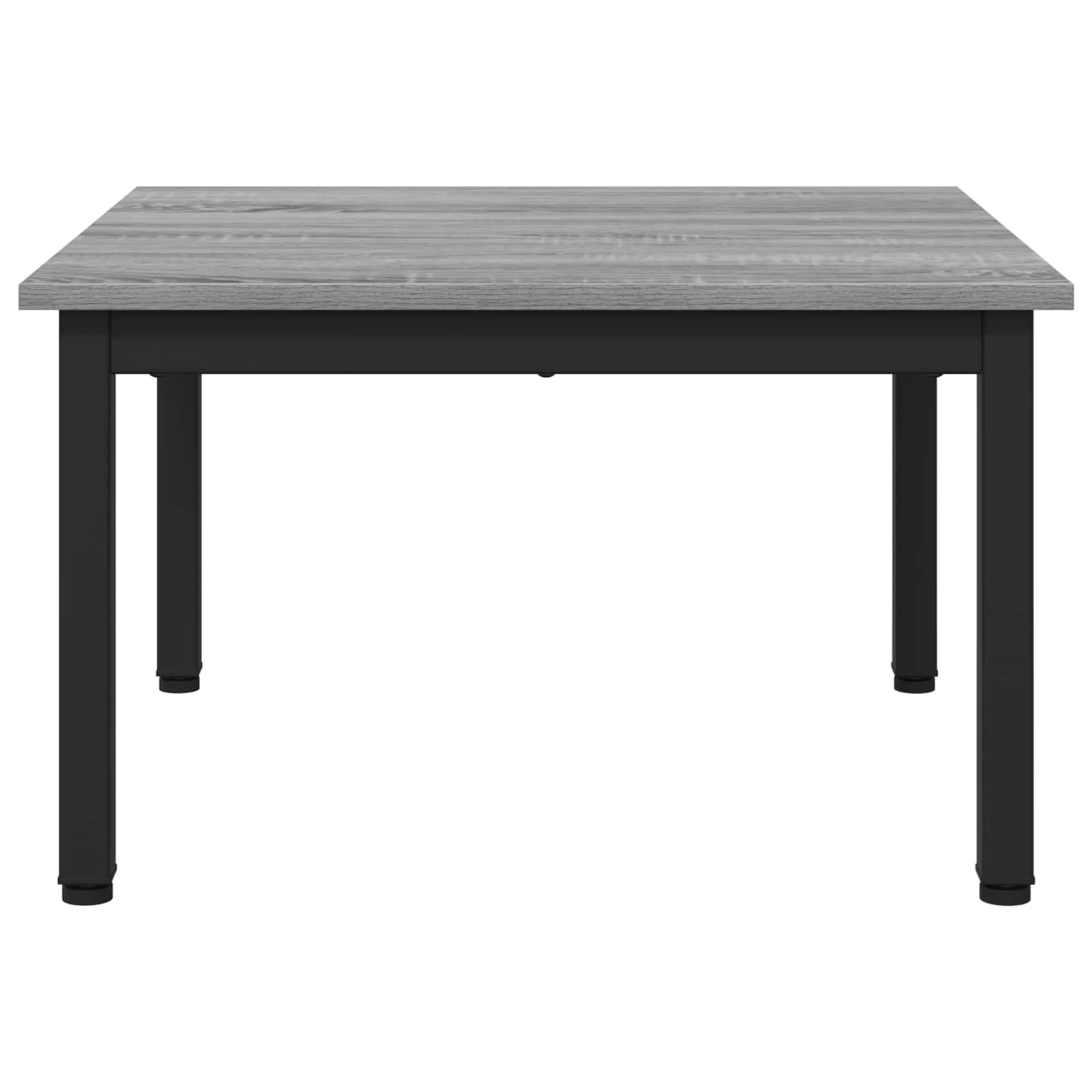 Salontafel Grijs Sonoma 60 x 60 x 36 cm Bewerkt hout is nu te koop bij PeponiXL, paradijselijk wonen!