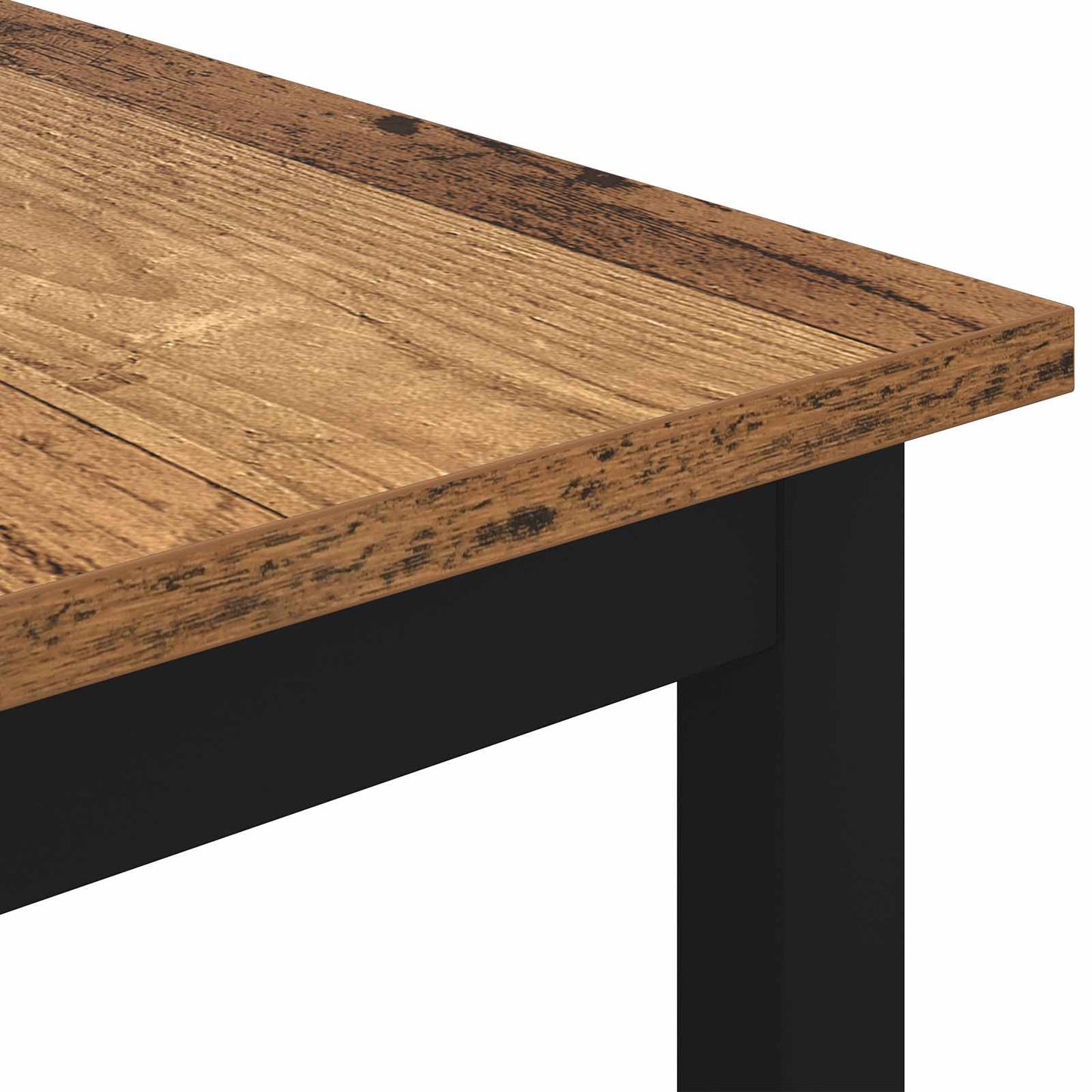 Salontafel Oudhout 60 x 60 x 36 cm Bewerkt hout is nu te koop bij PeponiXL, paradijselijk wonen!