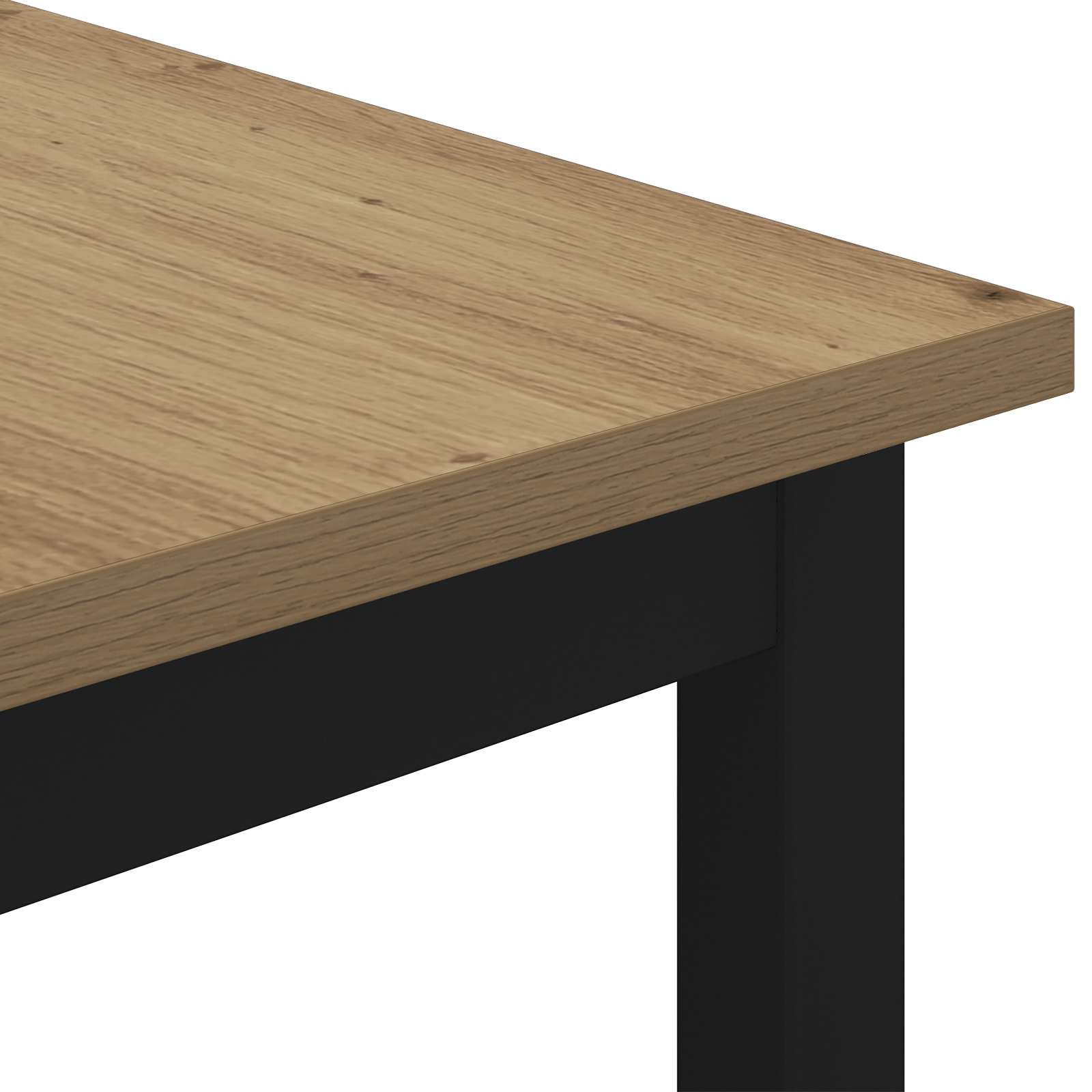 Salontafel Ambachtelijk eiken 60 x 60 x 36 cm Bewerkt hout is nu te koop bij PeponiXL, paradijselijk wonen!