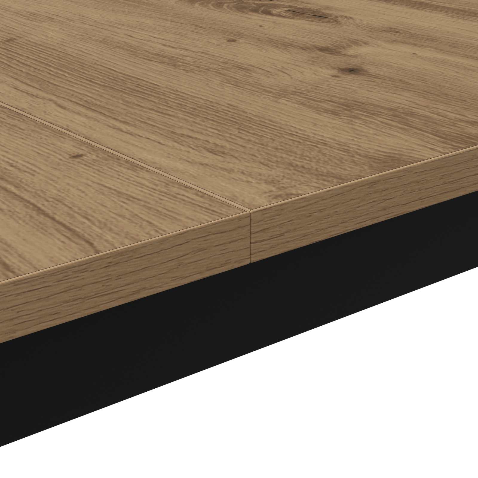 Salontafel Ambachtelijk eiken 60 x 60 x 36 cm Bewerkt hout is nu te koop bij PeponiXL, paradijselijk wonen!
