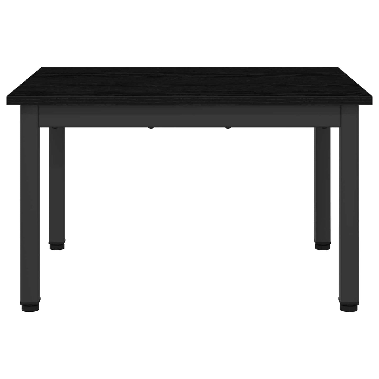 Salontafel Zwart Eiken 60 x 50 x 36 cm Bewerkt hout is nu te koop bij PeponiXL, paradijselijk wonen!