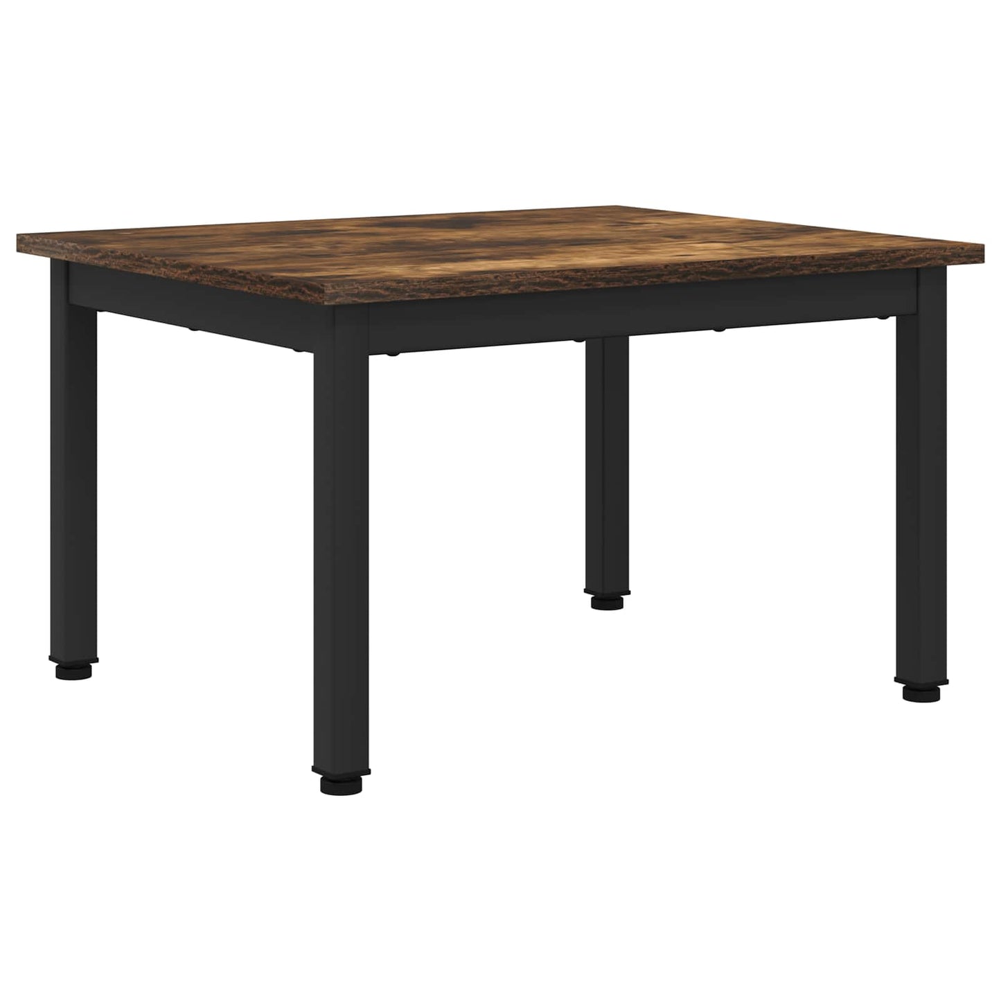 Salontafel Rook Eik 60 x 50 x 36 cm Bewerkt hout is nu te koop bij PeponiXL, paradijselijk wonen!