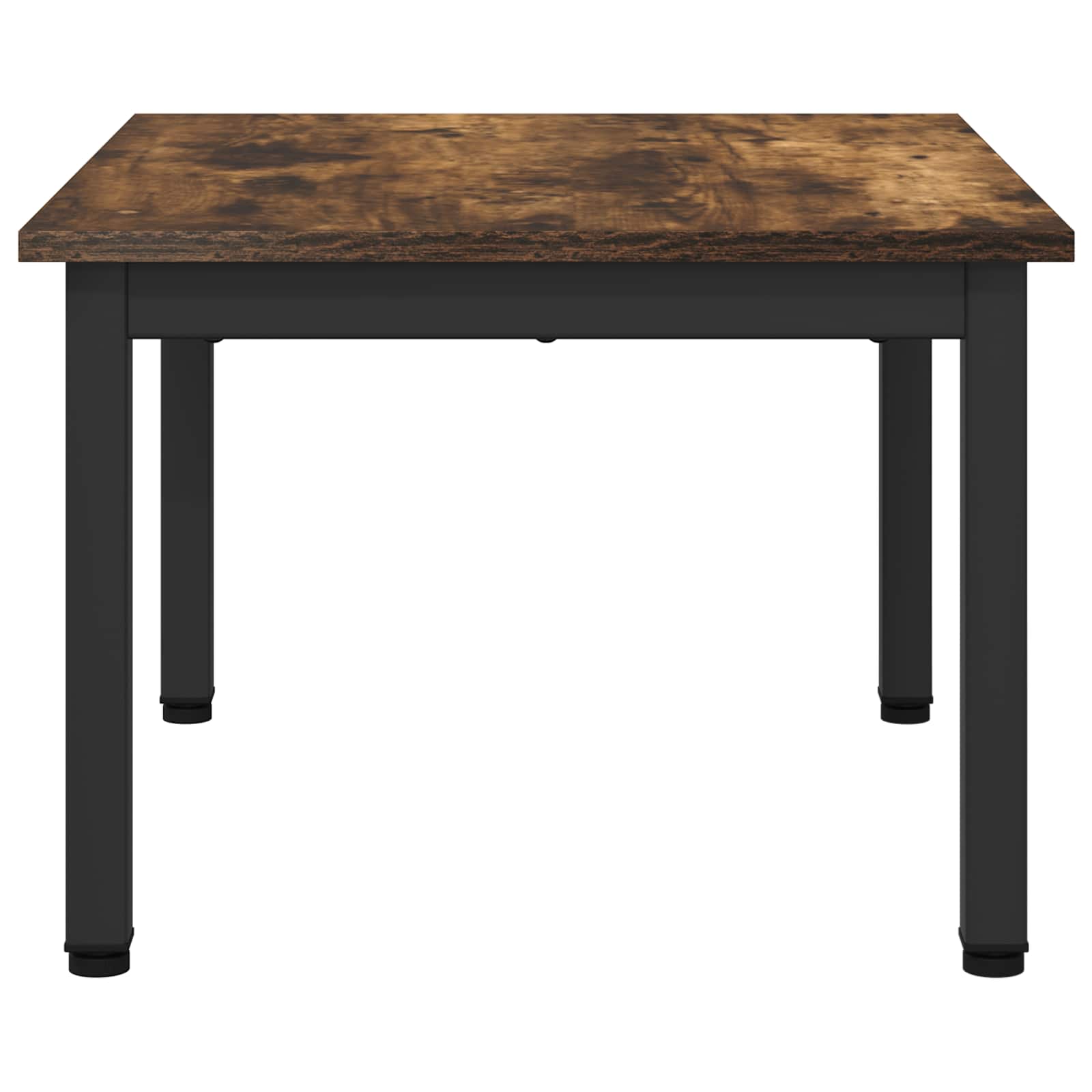 Salontafel Rook Eik 60 x 50 x 36 cm Bewerkt hout is nu te koop bij PeponiXL, paradijselijk wonen!
