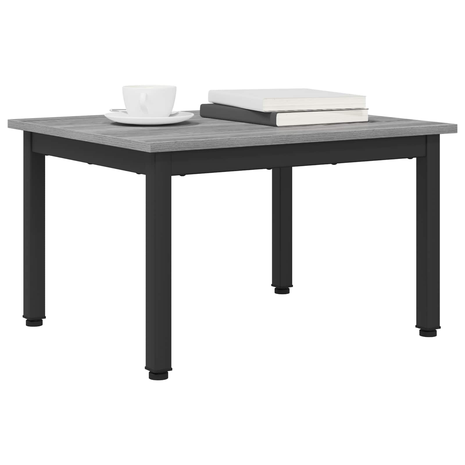 Salontafel Grijs Sonoma 60 x 50 x 36 cm Bewerkt hout is nu te koop bij PeponiXL, paradijselijk wonen!
