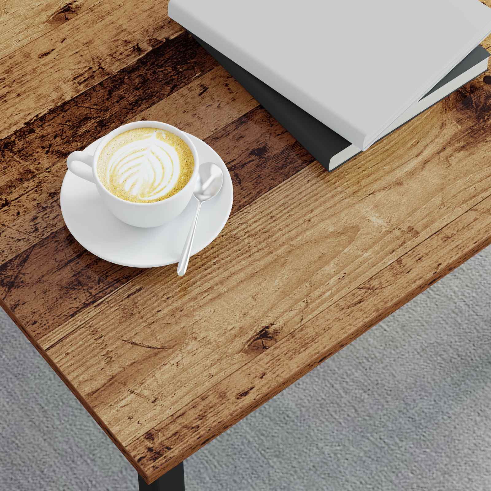 Salontafel Oudhout 60 x 50 x 36 cm Bewerkt hout is nu te koop bij PeponiXL, paradijselijk wonen!