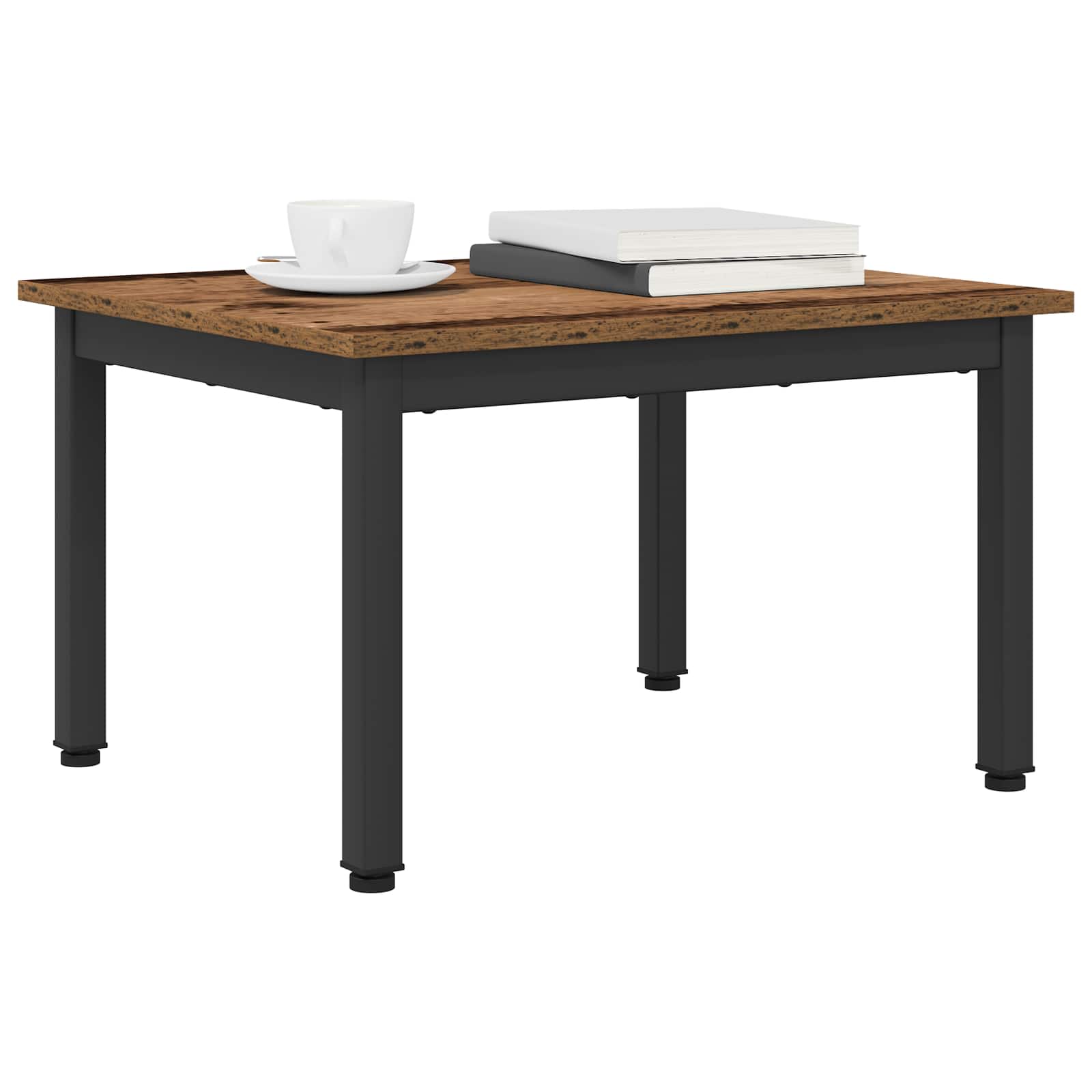 Salontafel Oudhout 60 x 50 x 36 cm Bewerkt hout is nu te koop bij PeponiXL, paradijselijk wonen!