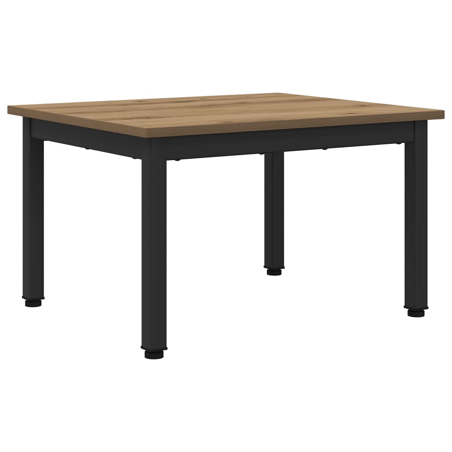 Salontafel Ambachtelijk eiken 60 x 50 x 36 cm Bewerkt hout is nu te koop bij PeponiXL, paradijselijk wonen!