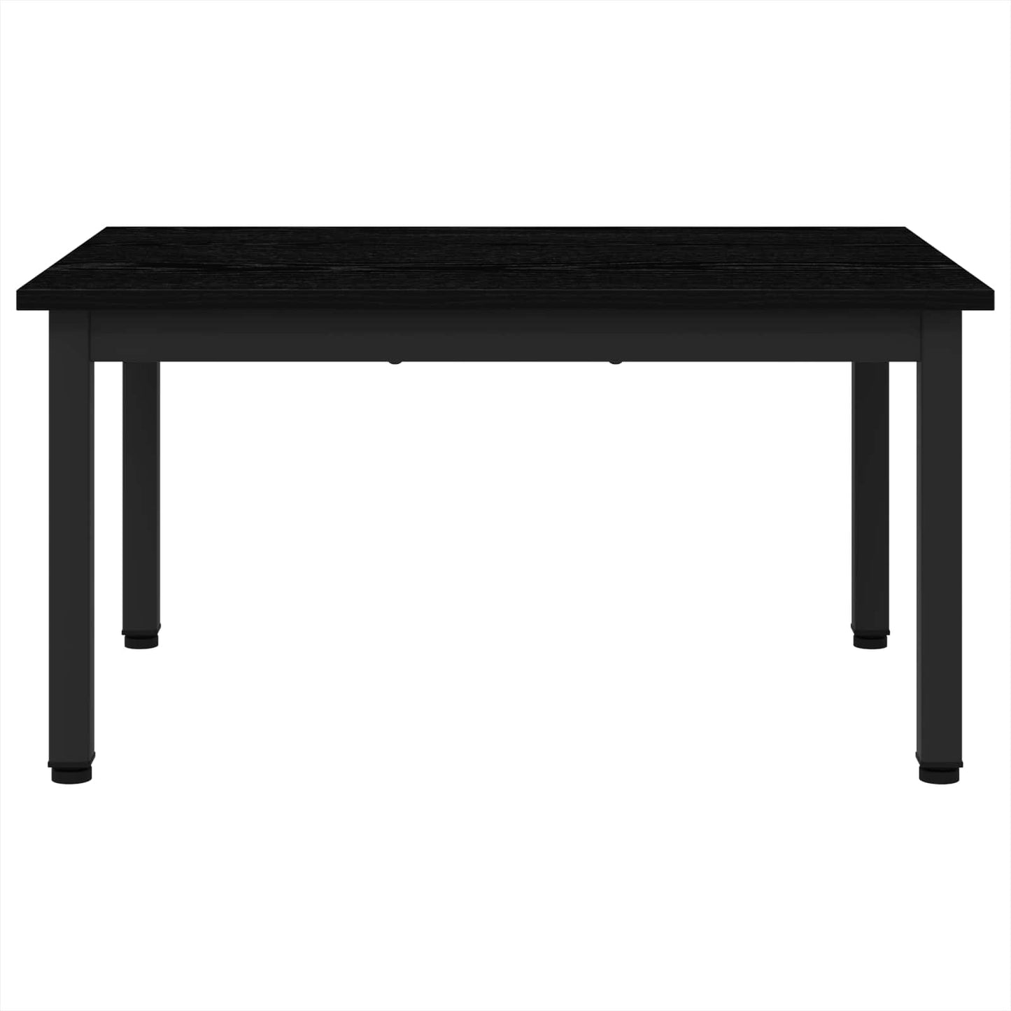 Salontafel Zwart Eiken 70 x 50 x 36 cm Bewerkt hout is nu te koop bij PeponiXL, paradijselijk wonen!