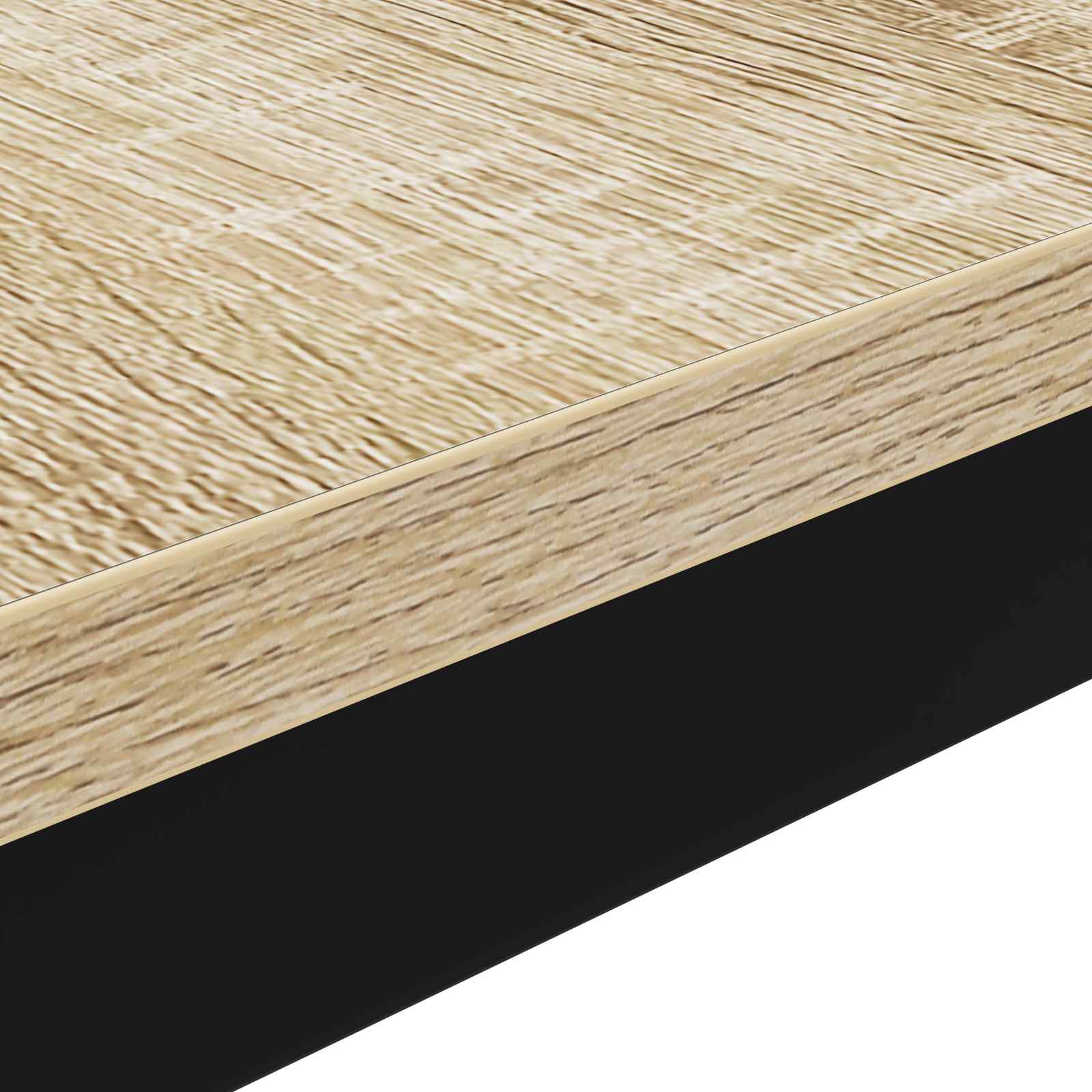 Salontafel Sonoma 70 x 50 x 36 cm Bewerkt hout is nu te koop bij PeponiXL, paradijselijk wonen!