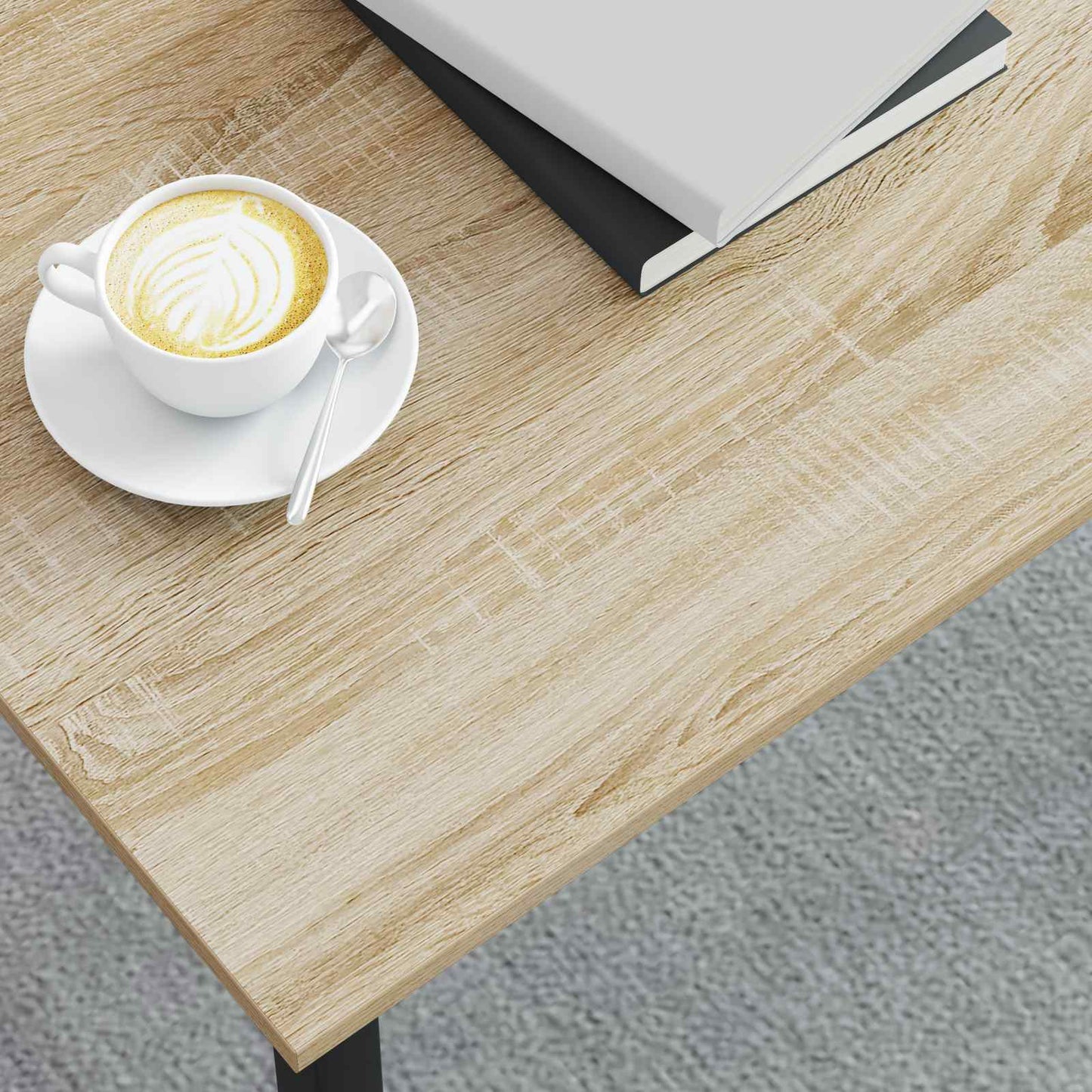 Salontafel Sonoma 70 x 50 x 36 cm Bewerkt hout is nu te koop bij PeponiXL, paradijselijk wonen!