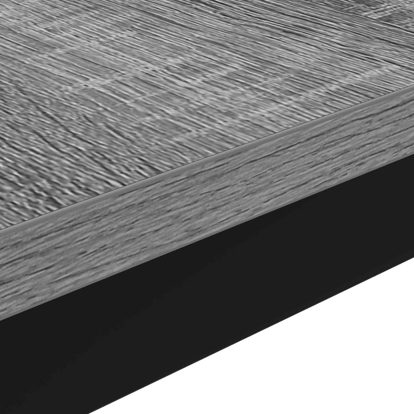 Salontafel Grijs Sonoma 70 x 50 x 36 cm Bewerkt hout is nu te koop bij PeponiXL, paradijselijk wonen!