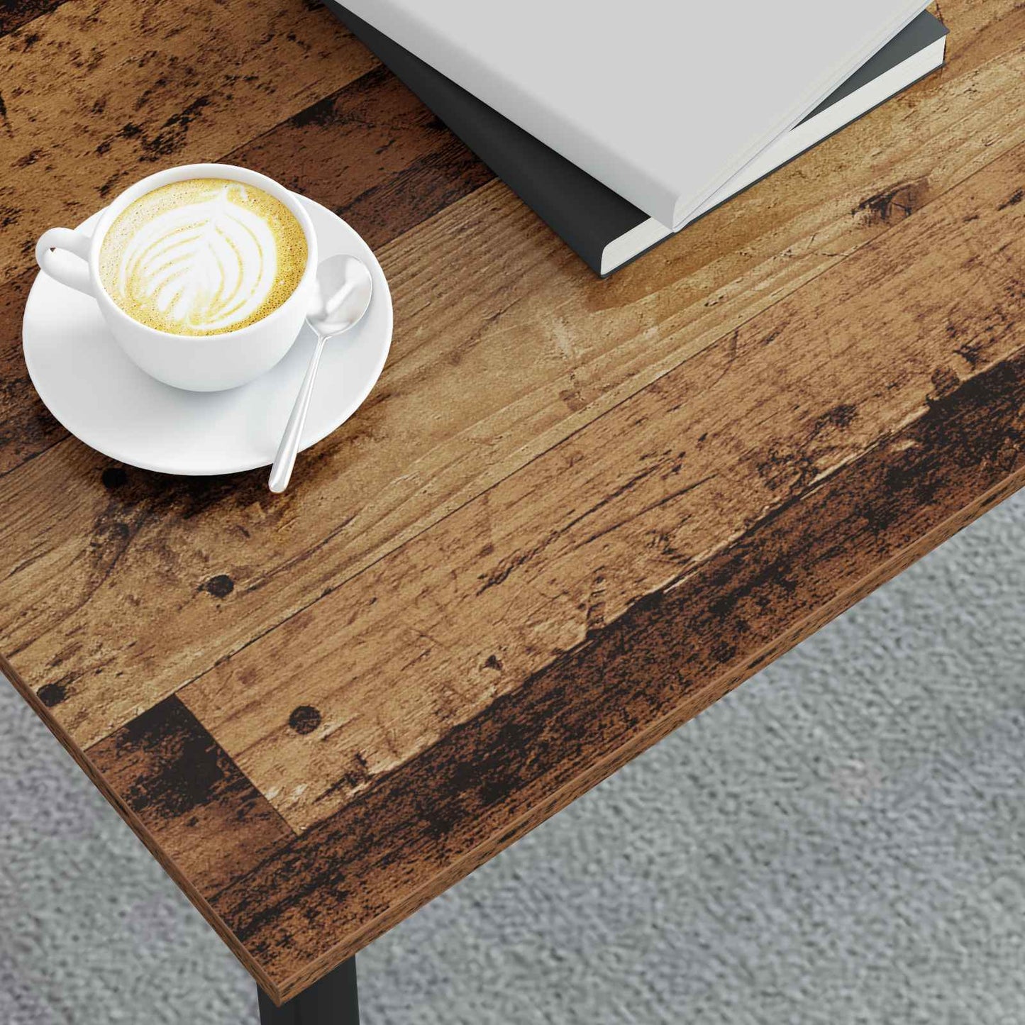 Salontafel Oudhout 70 x 50 x 36 cm Bewerkt hout is nu te koop bij PeponiXL, paradijselijk wonen!