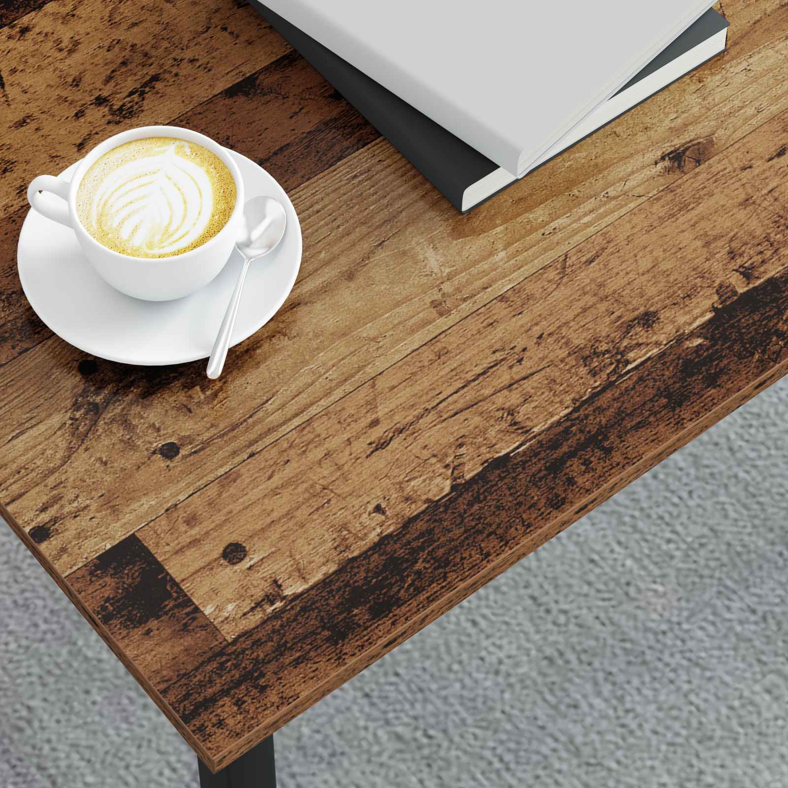 Salontafel Oudhout 70 x 50 x 36 cm Bewerkt hout is nu te koop bij PeponiXL, paradijselijk wonen!