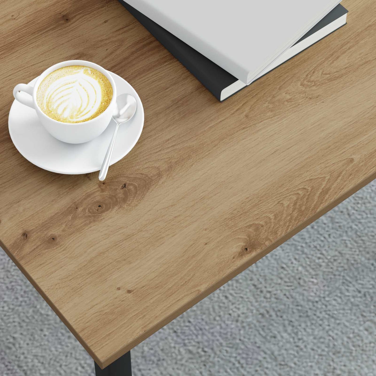 Salontafel Ambachtelijk eiken 70 x 50 x 36 cm Bewerkt hout is nu te koop bij PeponiXL, paradijselijk wonen!
