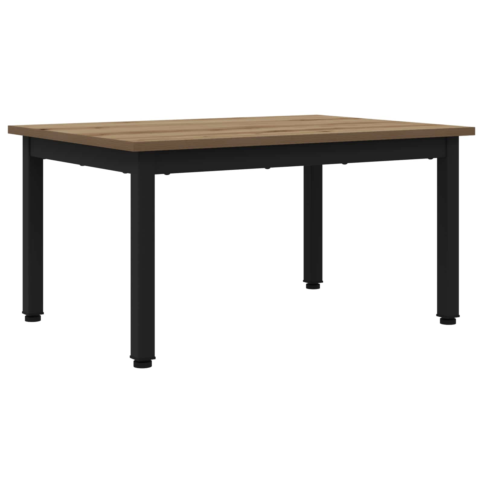 Salontafel Ambachtelijk eiken 70 x 50 x 36 cm Bewerkt hout is nu te koop bij PeponiXL, paradijselijk wonen!