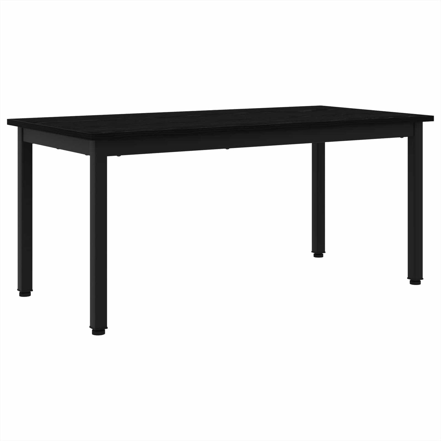 Salontafel Zwart Eiken 100 x 50 x 45 cm Bewerkt hout is nu te koop bij PeponiXL, paradijselijk wonen!