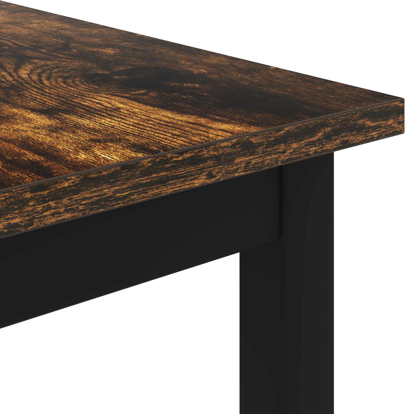 Salontafel Rook Eik 100 x 50 x 45 cm Bewerkt hout is nu te koop bij PeponiXL, paradijselijk wonen!