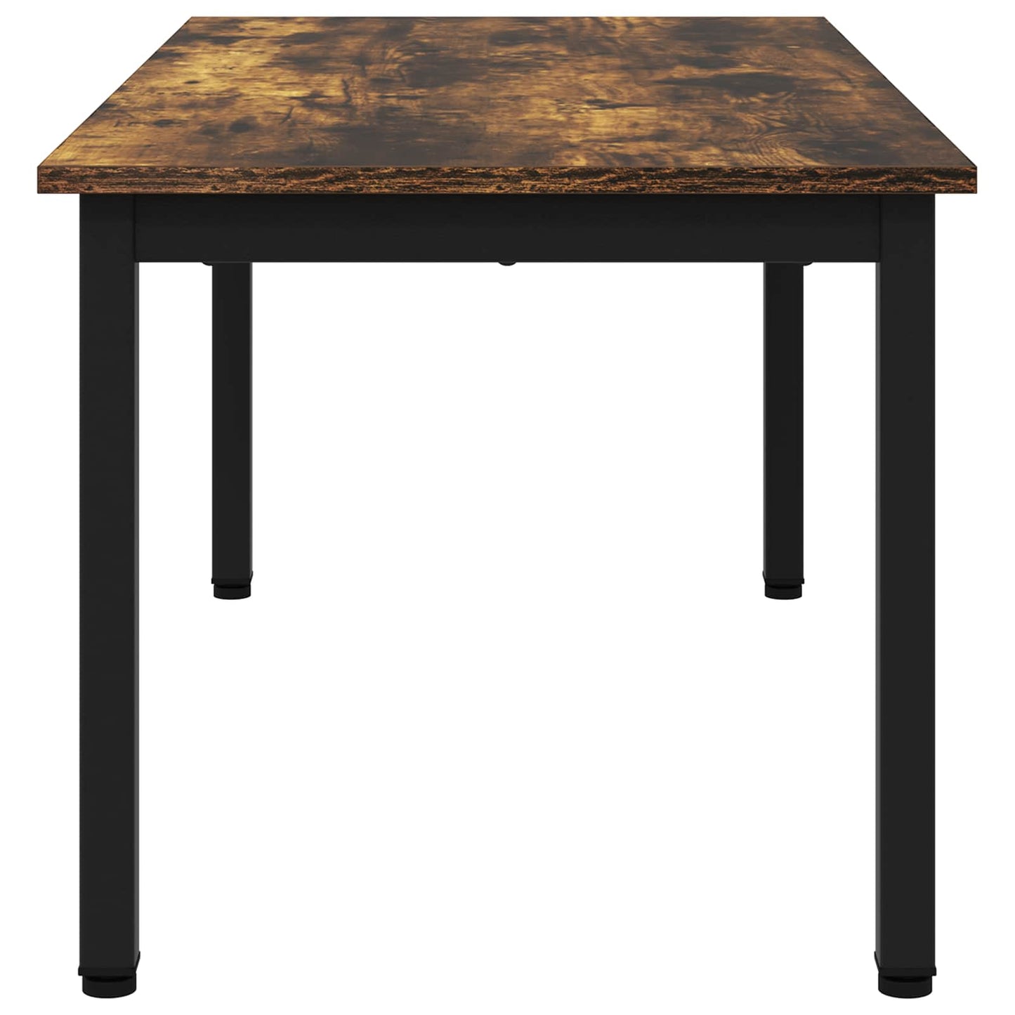 Salontafel Rook Eik 100 x 50 x 45 cm Bewerkt hout is nu te koop bij PeponiXL, paradijselijk wonen!