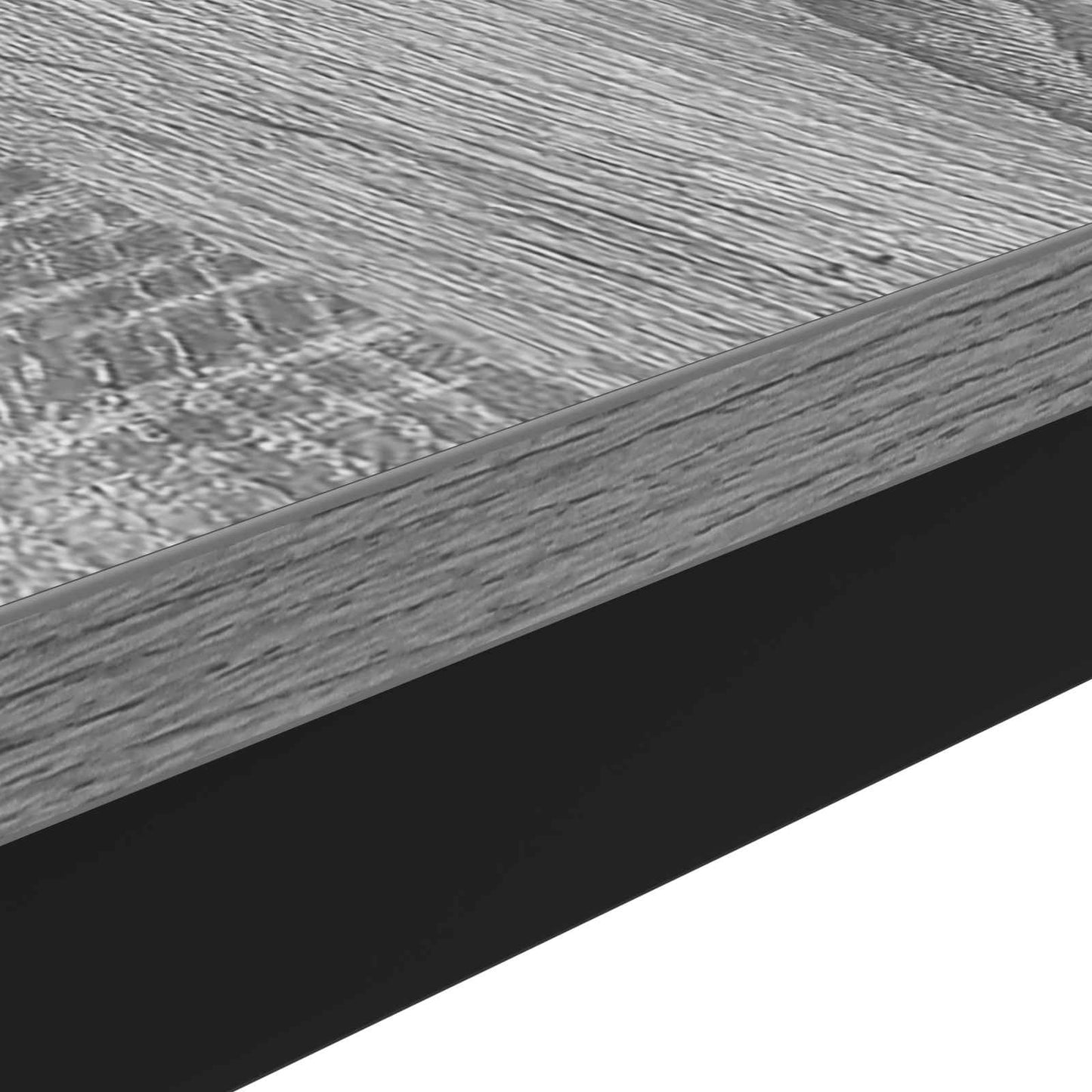 Salontafel Grijs Sonoma 100 x 50 x 45 cm Bewerkt hout is nu te koop bij PeponiXL, paradijselijk wonen!