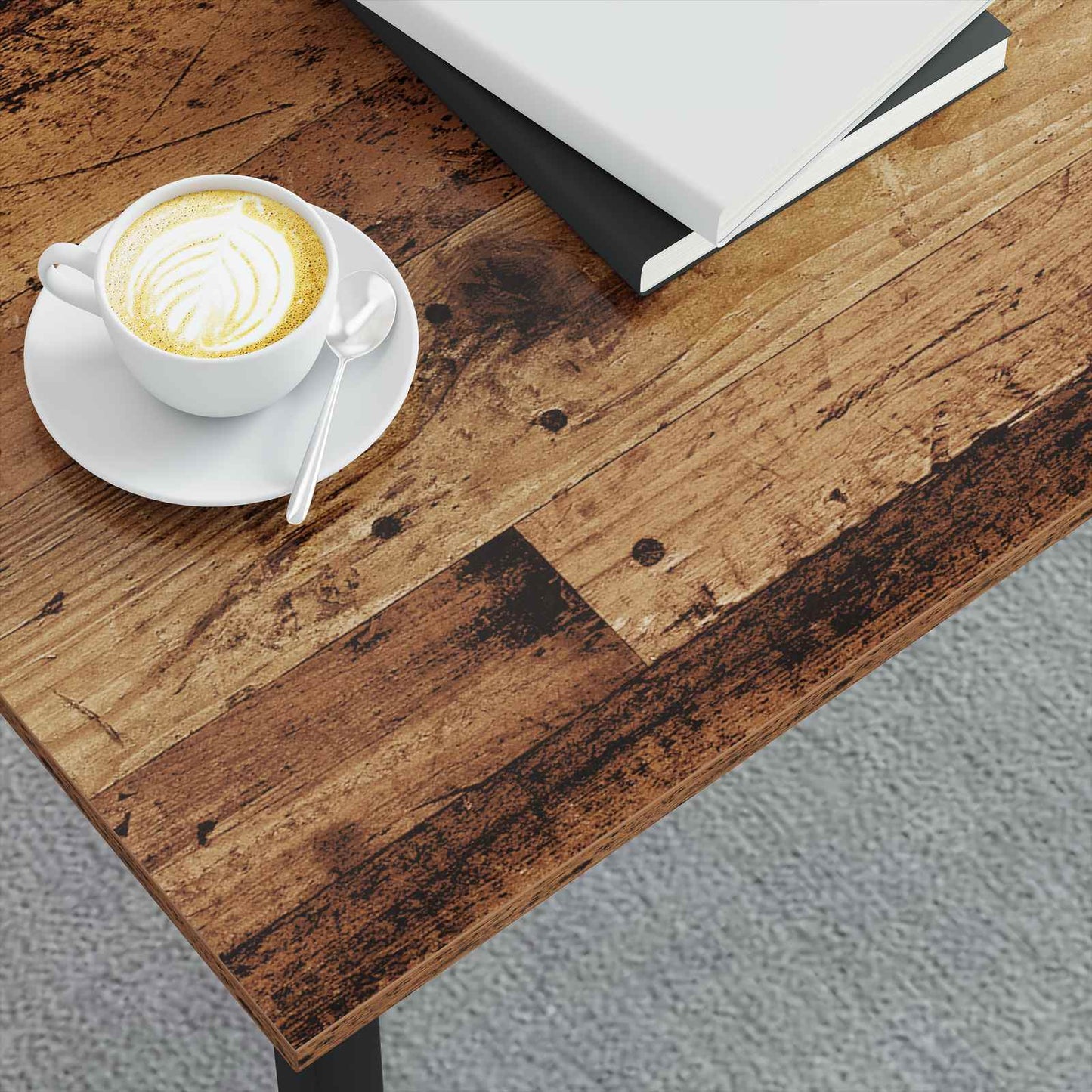 Salontafel Oudhout 100 x 50 x 45 cm Bewerkt hout is nu te koop bij PeponiXL, paradijselijk wonen!