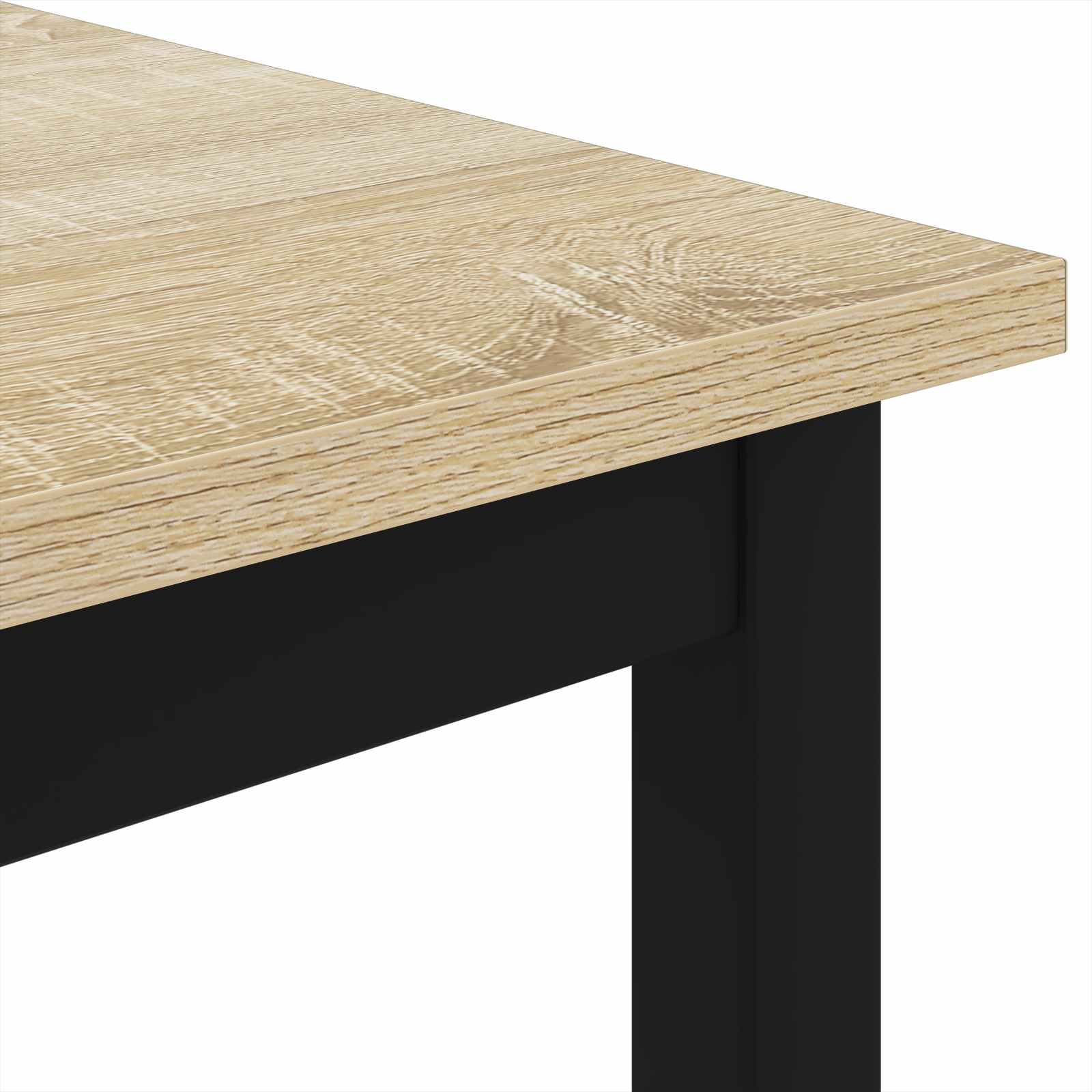 Salontafel Sonoma 80 x 80 x 45 cm Bewerkt hout is nu te koop bij PeponiXL, paradijselijk wonen!