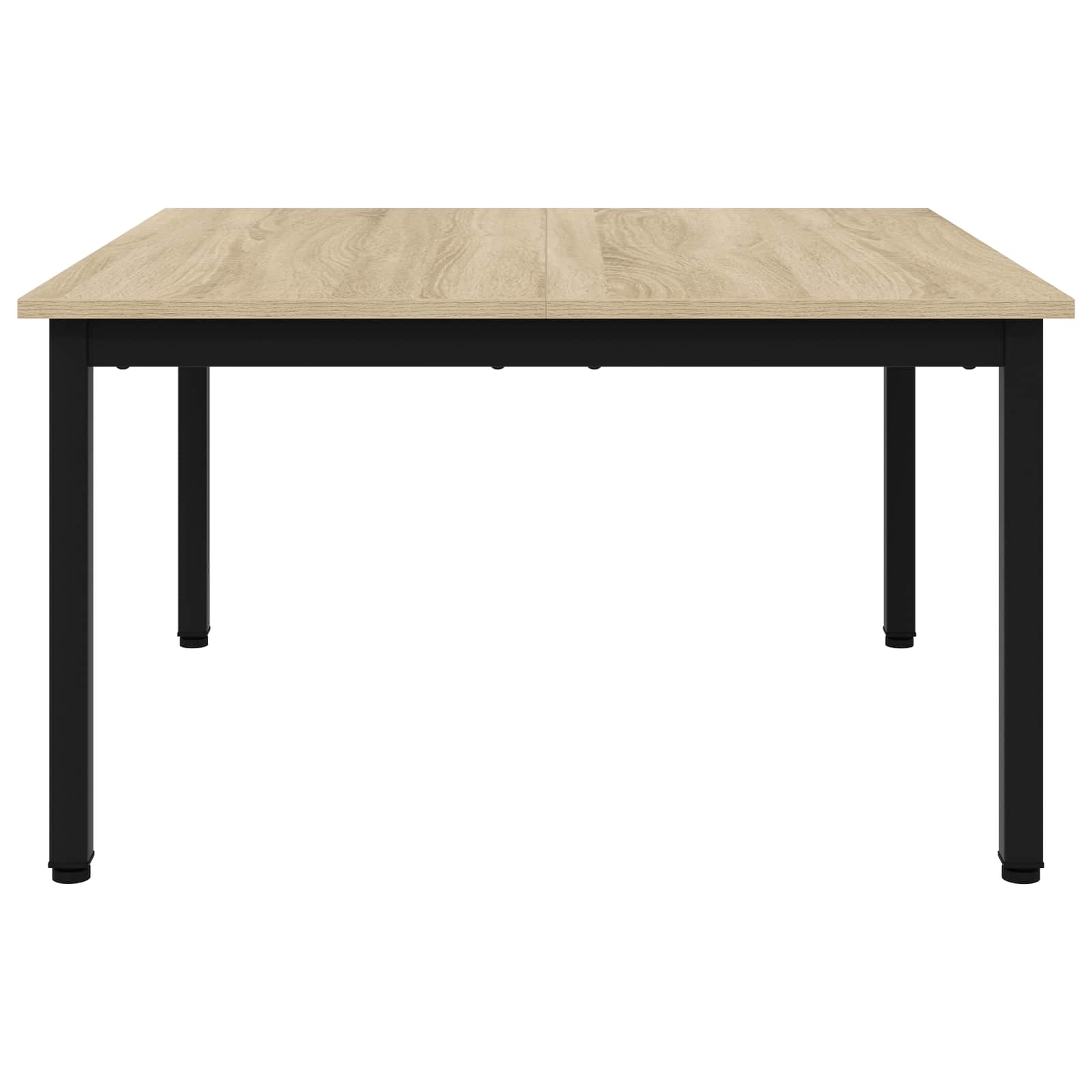 Salontafel Sonoma 80 x 80 x 45 cm Bewerkt hout is nu te koop bij PeponiXL, paradijselijk wonen!