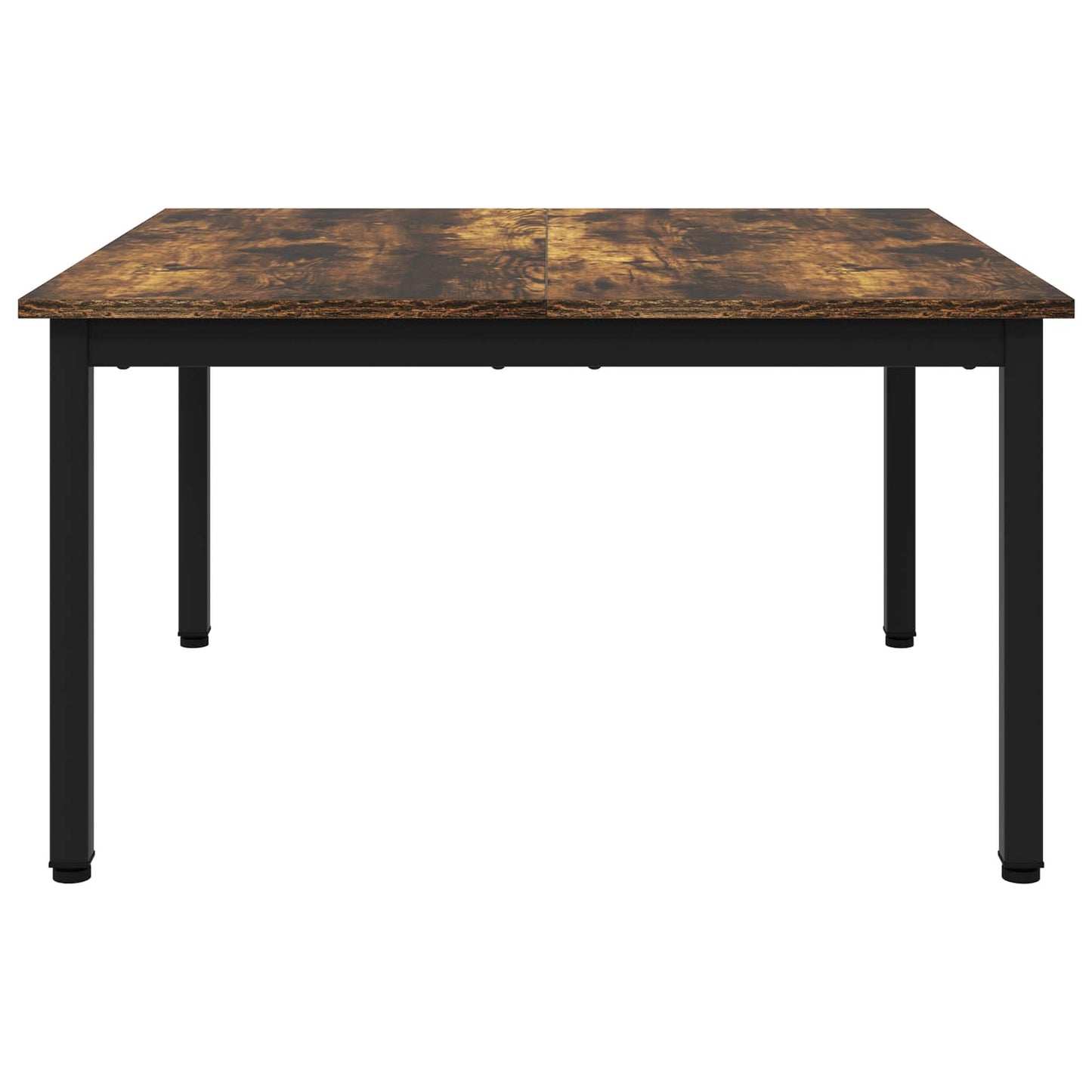 Salontafel Rook Eik 80 x 80 x 45 cm Bewerkt hout is nu te koop bij PeponiXL, paradijselijk wonen!