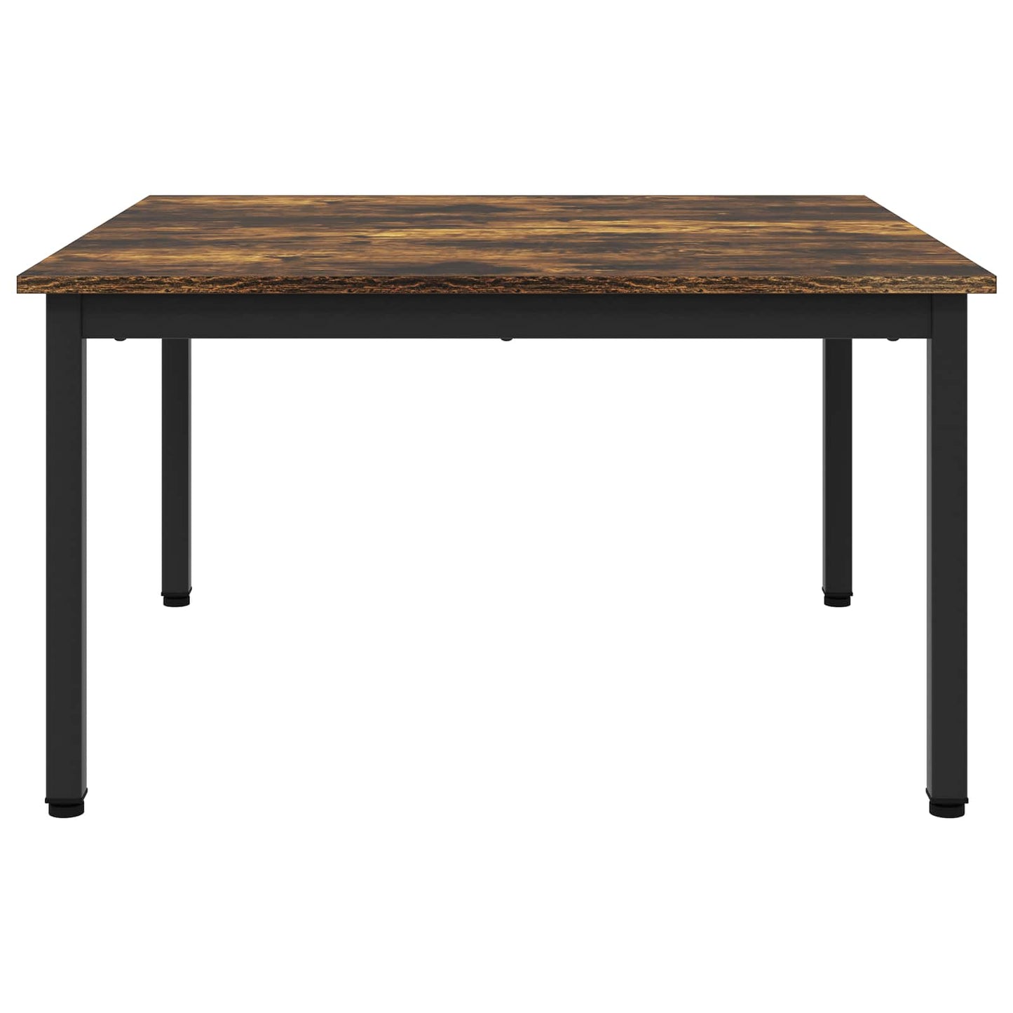 Salontafel Rook Eik 80 x 80 x 45 cm Bewerkt hout is nu te koop bij PeponiXL, paradijselijk wonen!