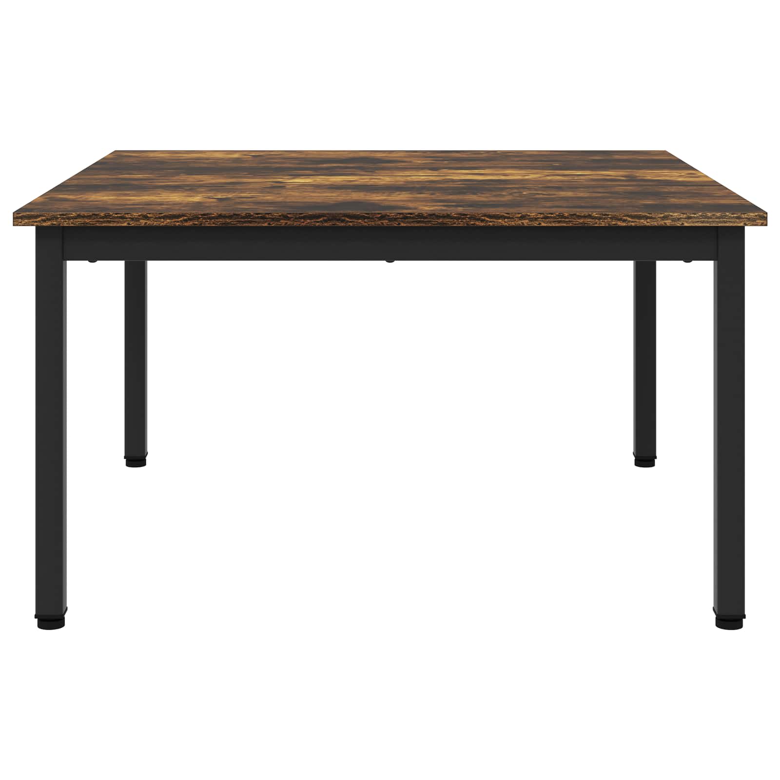 Salontafel Rook Eik 80 x 80 x 45 cm Bewerkt hout is nu te koop bij PeponiXL, paradijselijk wonen!
