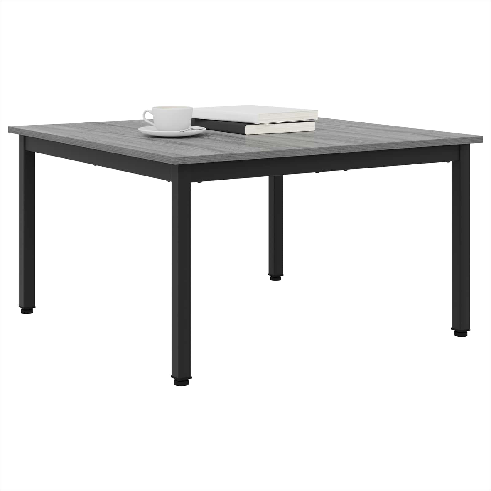 Salontafel Grijs Sonoma 80 x 80 x 45 cm Bewerkt hout is nu te koop bij PeponiXL, paradijselijk wonen!