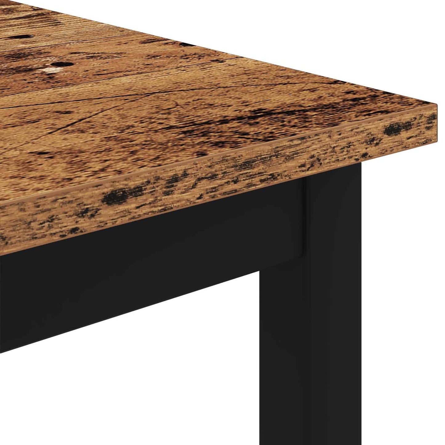 Salontafel Oudhout 80 x 80 x 45 cm Bewerkt hout is nu te koop bij PeponiXL, paradijselijk wonen!