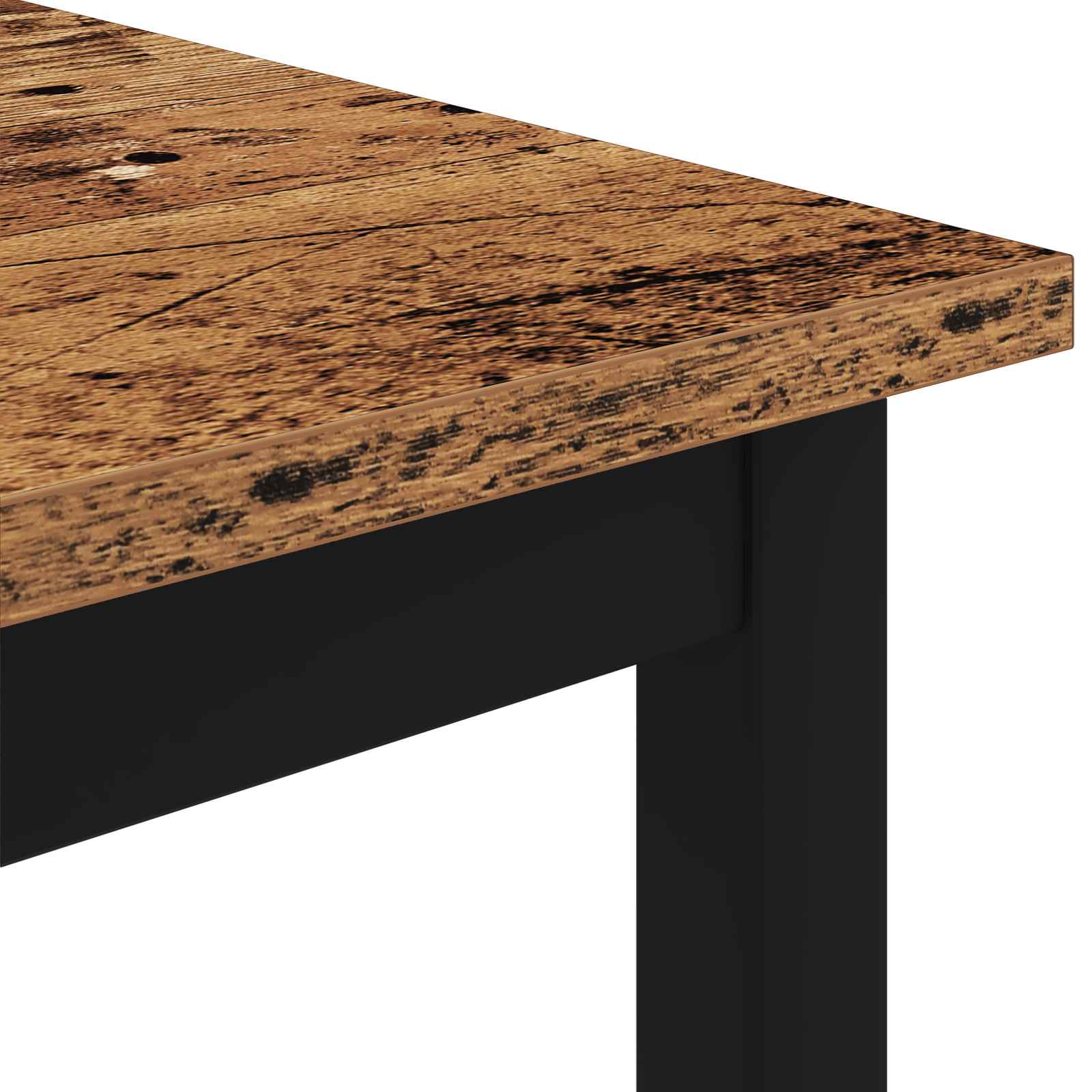 Salontafel Oudhout 80 x 80 x 45 cm Bewerkt hout is nu te koop bij PeponiXL, paradijselijk wonen!