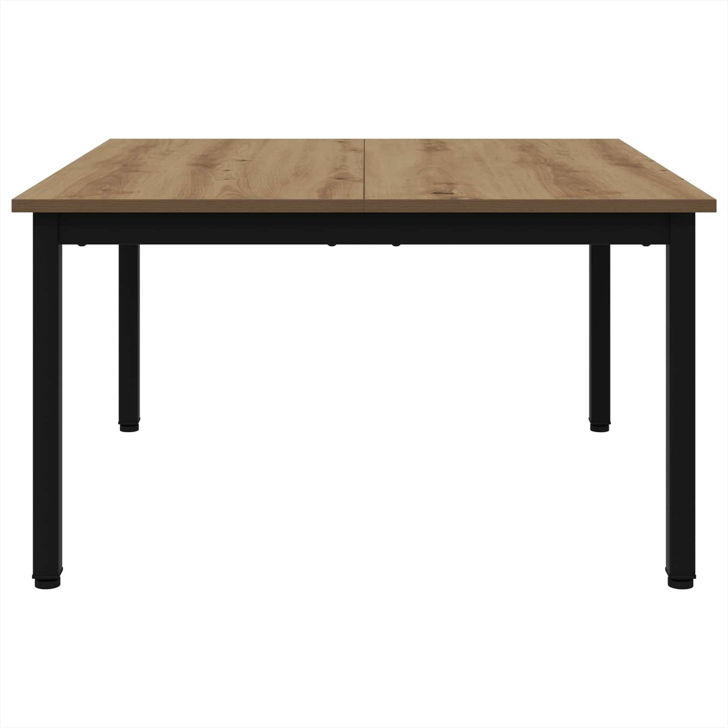 Salontafel Ambachtelijk eiken 80 x 80 x 45 cm Bewerkt hout is nu te koop bij PeponiXL, paradijselijk wonen!