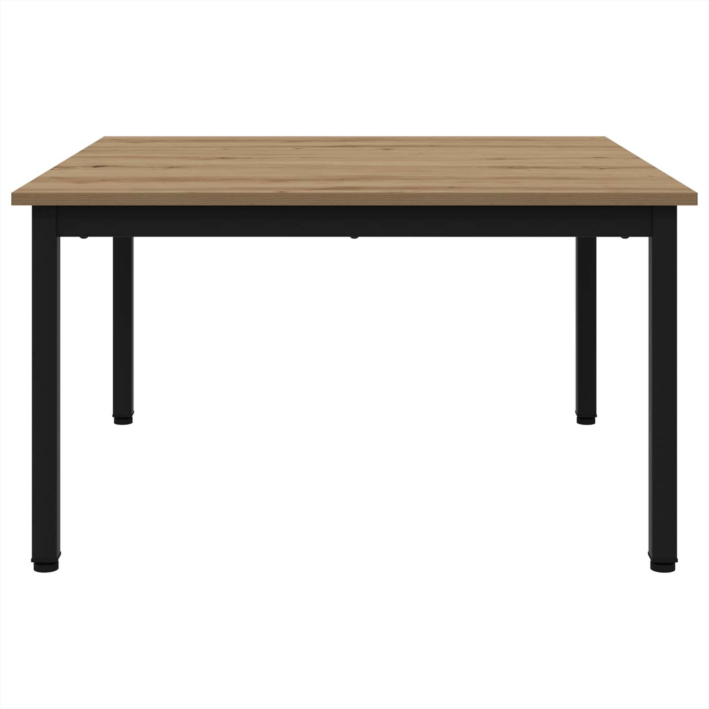 Salontafel Ambachtelijk eiken 80 x 80 x 45 cm Bewerkt hout is nu te koop bij PeponiXL, paradijselijk wonen!