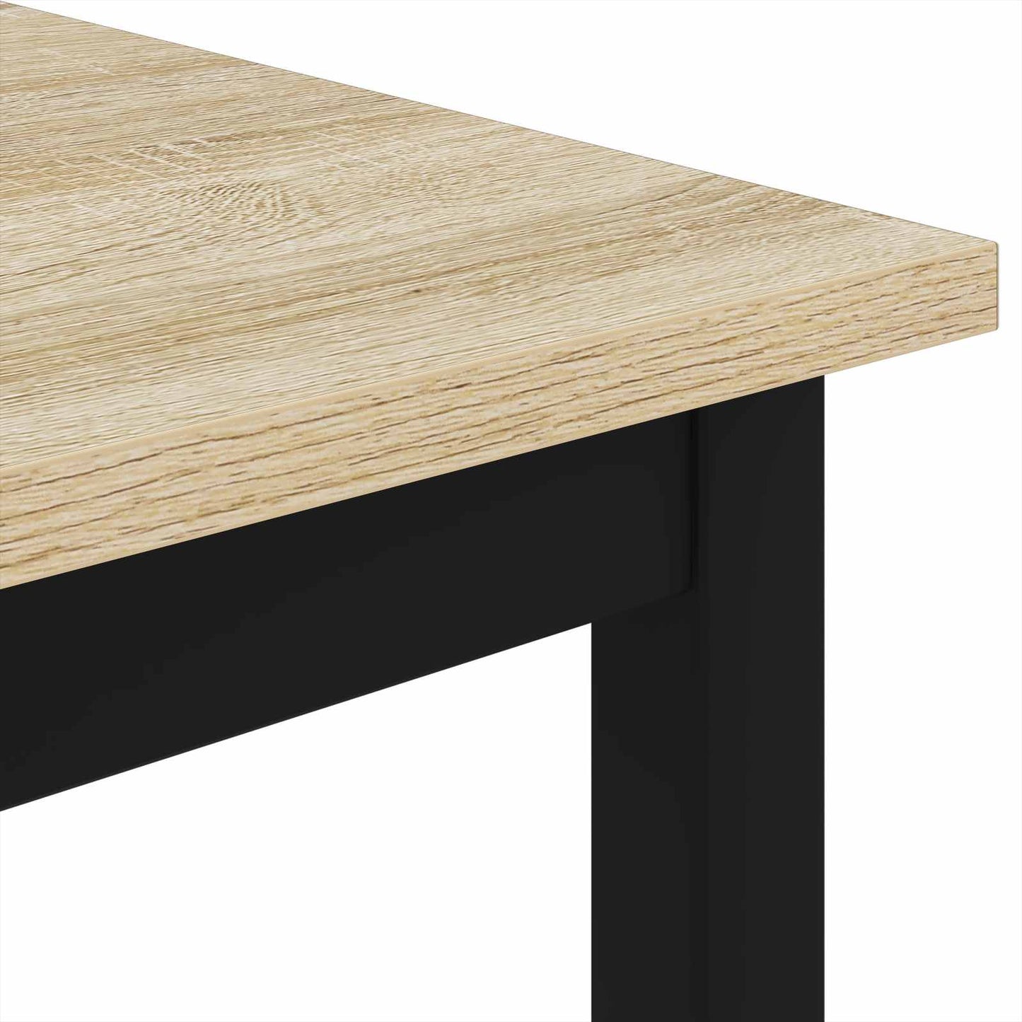 Salontafel Sonoma 100 x 100 x 45 cm Bewerkt hout is nu te koop bij PeponiXL, paradijselijk wonen!