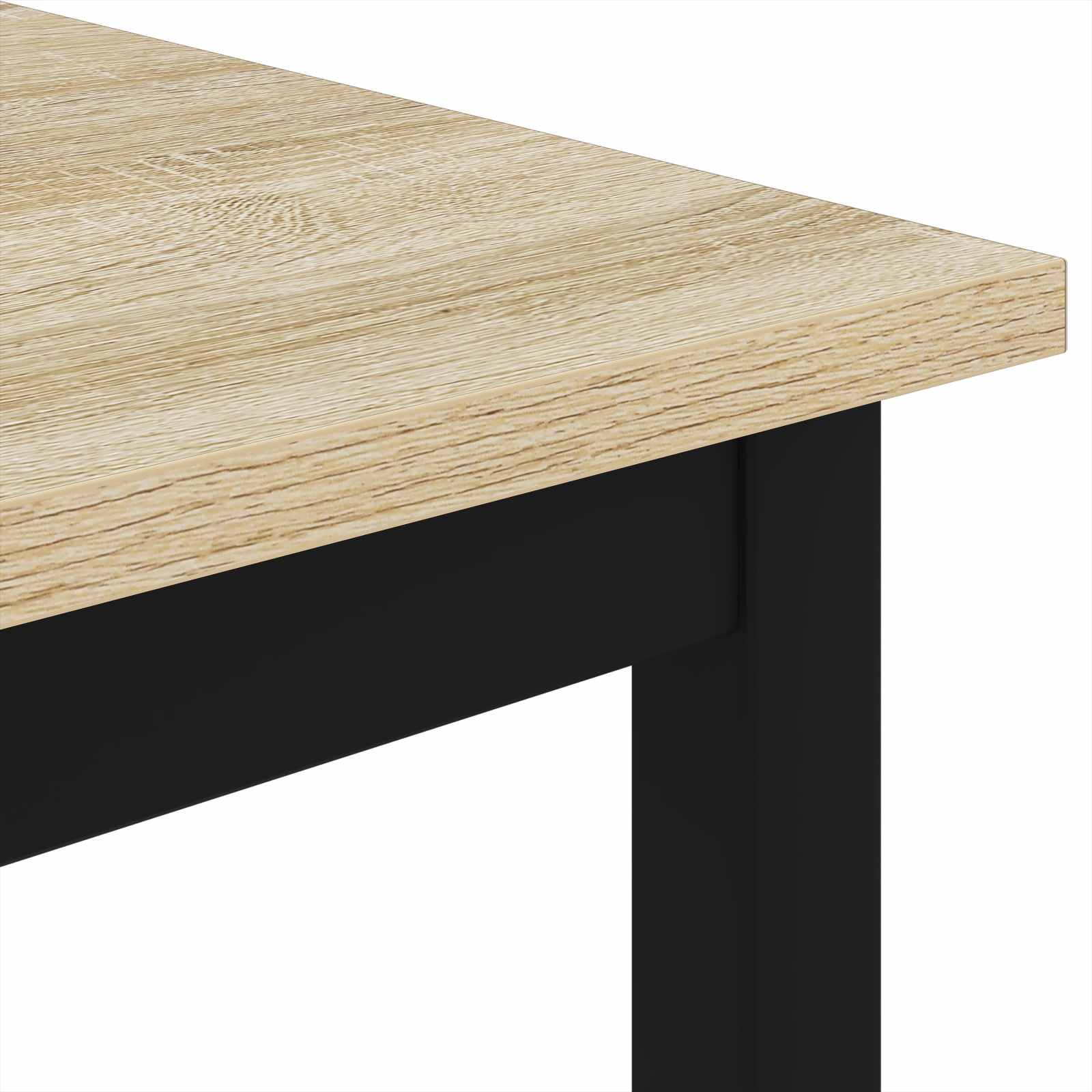 Salontafel Sonoma 100 x 100 x 45 cm Bewerkt hout is nu te koop bij PeponiXL, paradijselijk wonen!