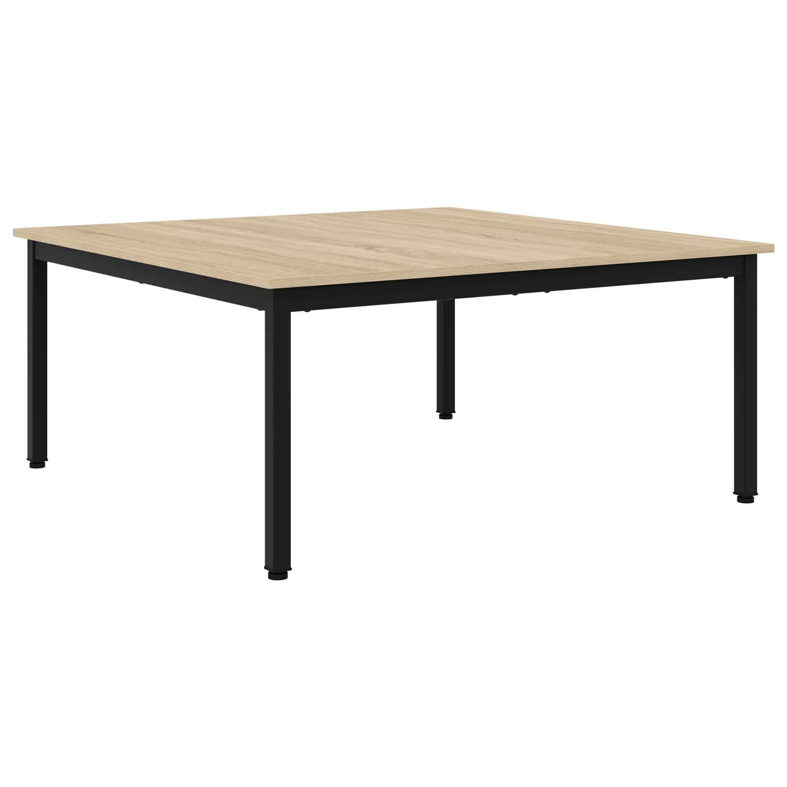 Salontafel Sonoma 100 x 100 x 45 cm Bewerkt hout is nu te koop bij PeponiXL, paradijselijk wonen!